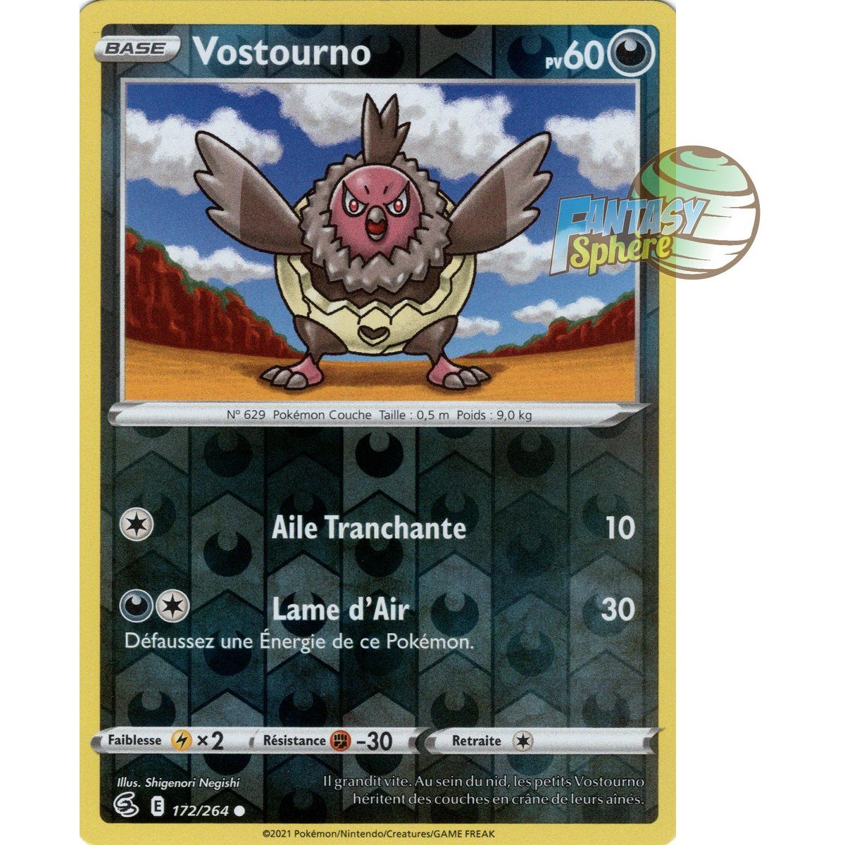 Vostourno - Reverse 172/264 - Sword and Shield 8 Fist of Fusion