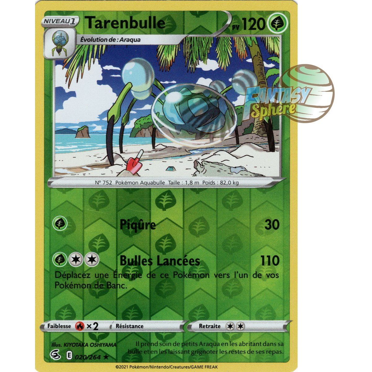 Item Tarenbulle - Reverse 20/264 - Sword and Shield 8 Fusion Fist