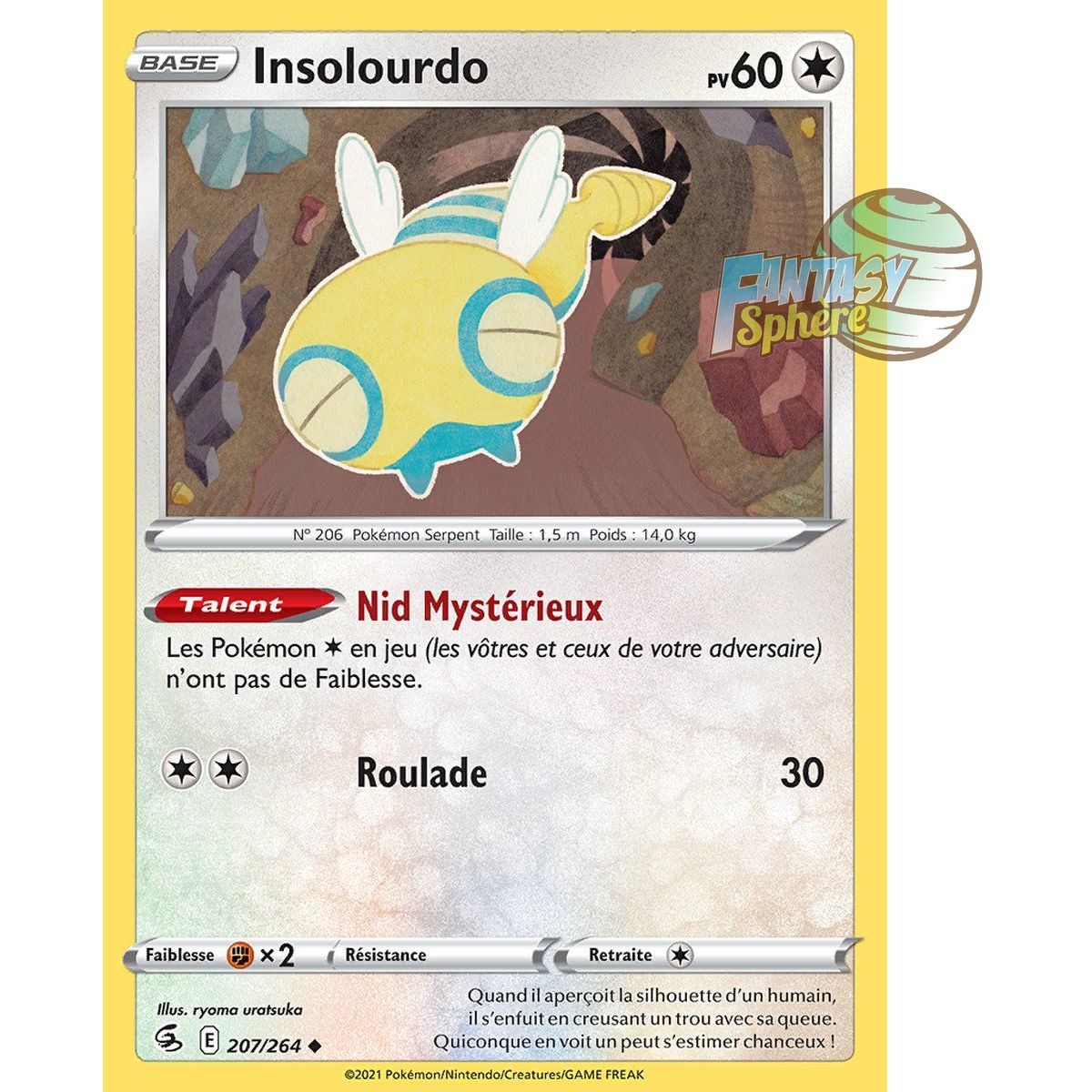 Insolourdo - Uncommon 207/264 - Sword and Shield 8 Fusion Fist