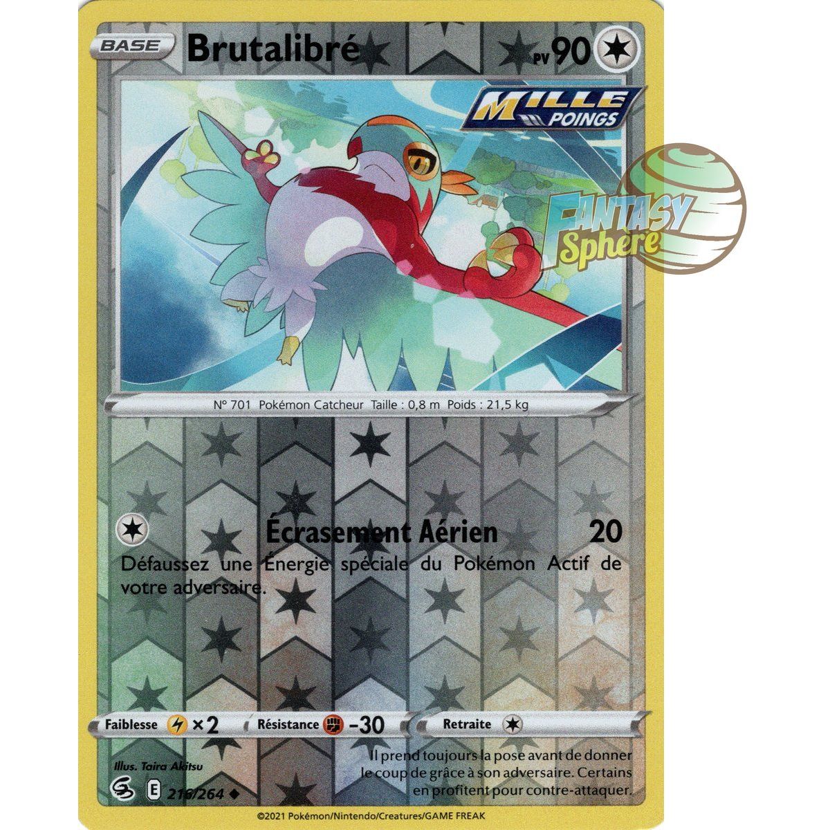 Brutalibré - Reverse 216/264 - Sword and Shield 8 Fusion Fist