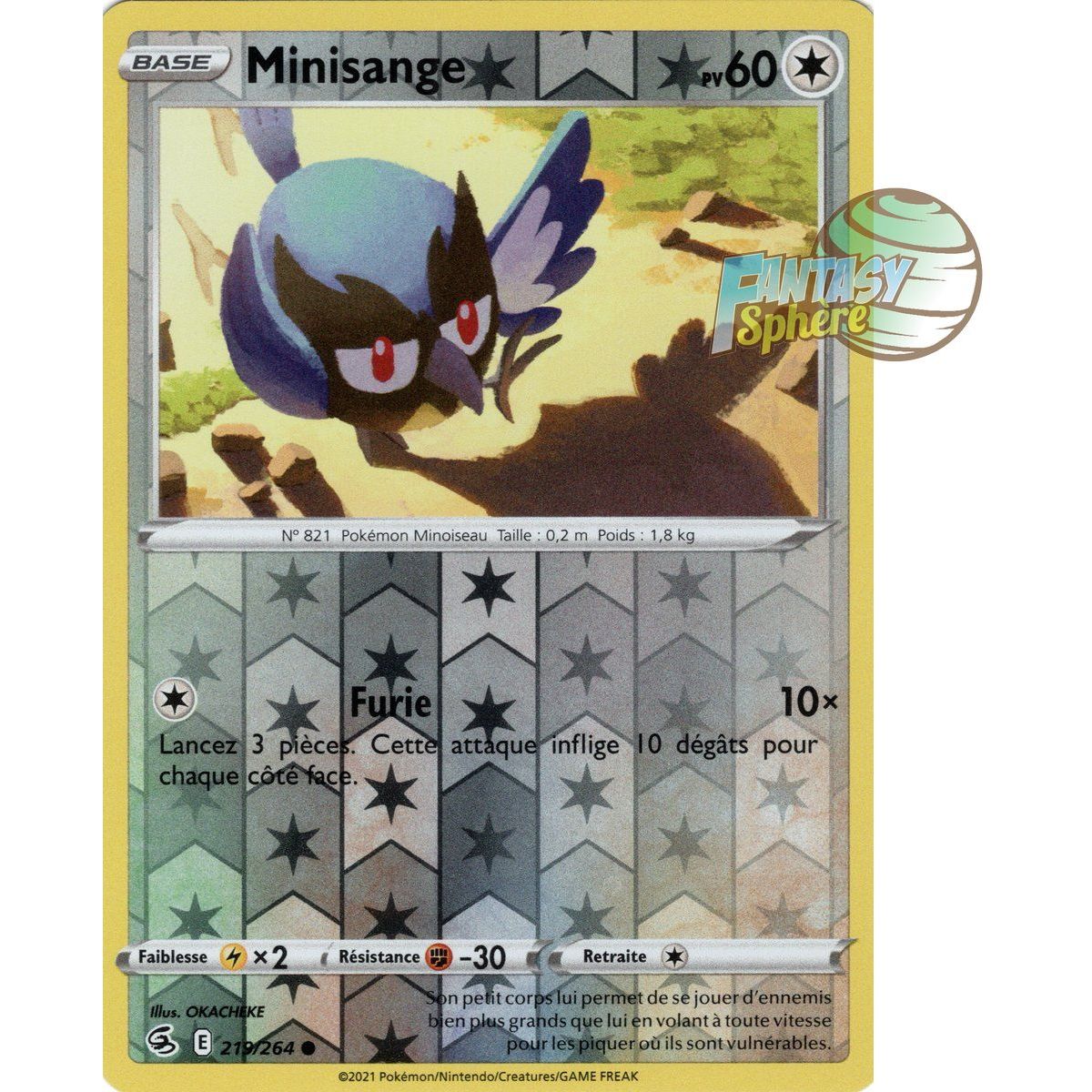 Minisange - Reverse 219/264 - Sword and Shield 8 Fusion Fist