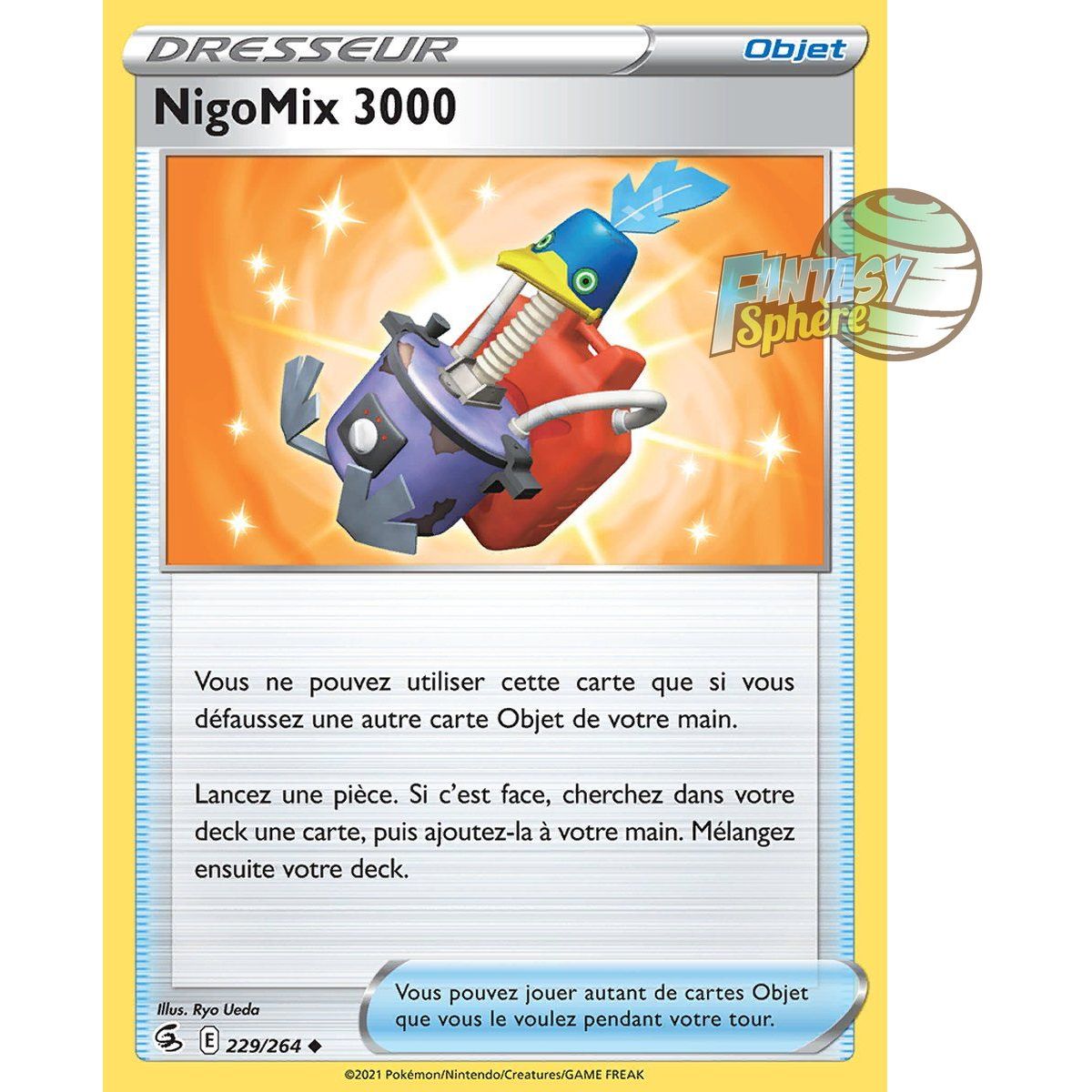 NigoMix 3000 - Uncommon 229/264 - Sword and Shield 8 Fusion Fist