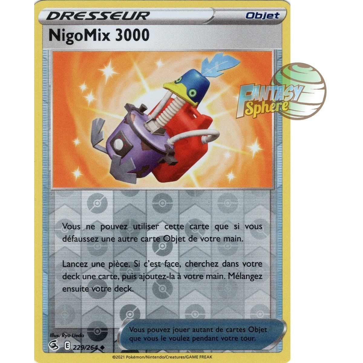 NigoMix 3000 - Reverse 229/264 - Sword and Shield 8 Fusion Fist