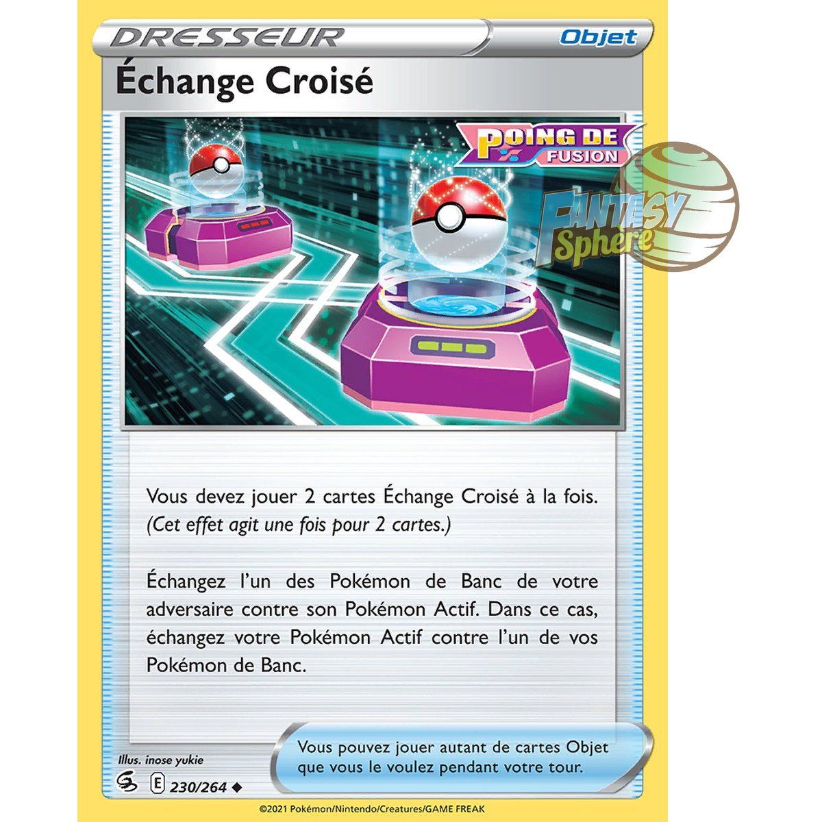 Cross Exchange - Uncommon 230/264 - Sword and Shield 8 Fusion Fist