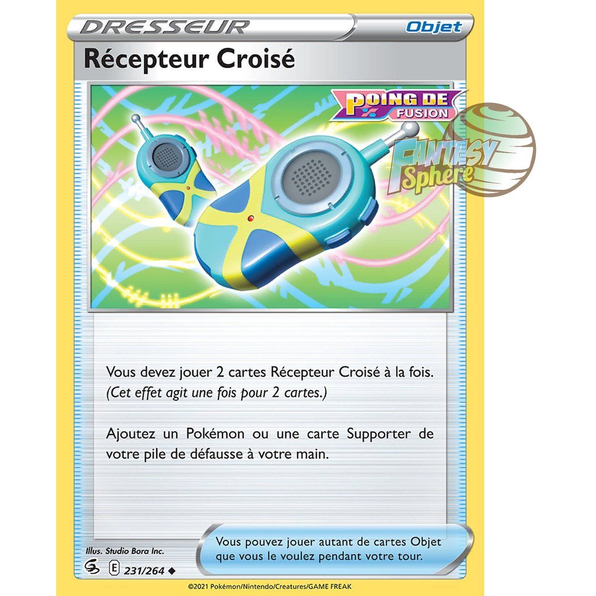 Cross Receiver - Reverse 231/264 - Sword and Shield 8 Fusion Fist