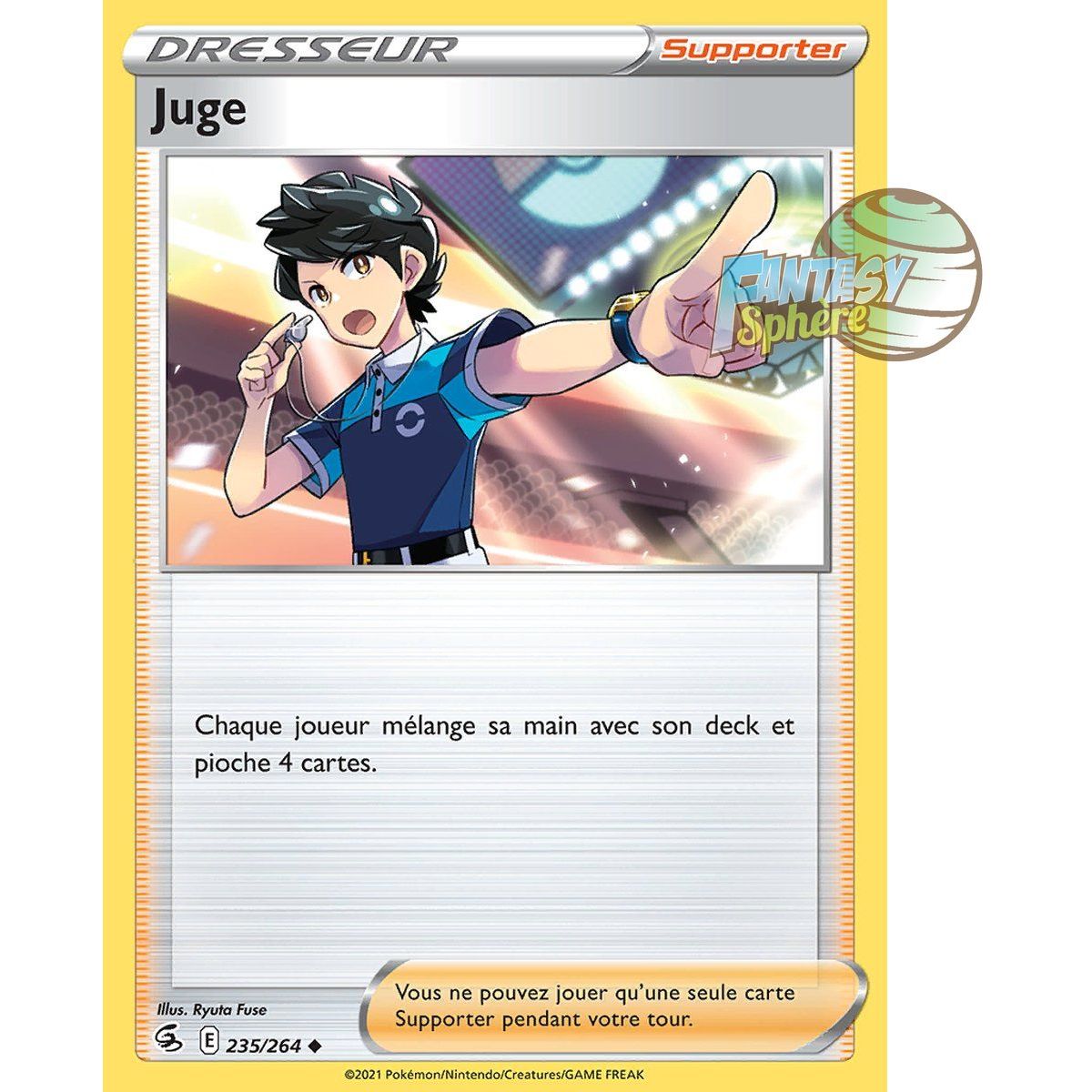 Judge - Uncommon 235/264 - Sword and Shield 8 Fusion Fist