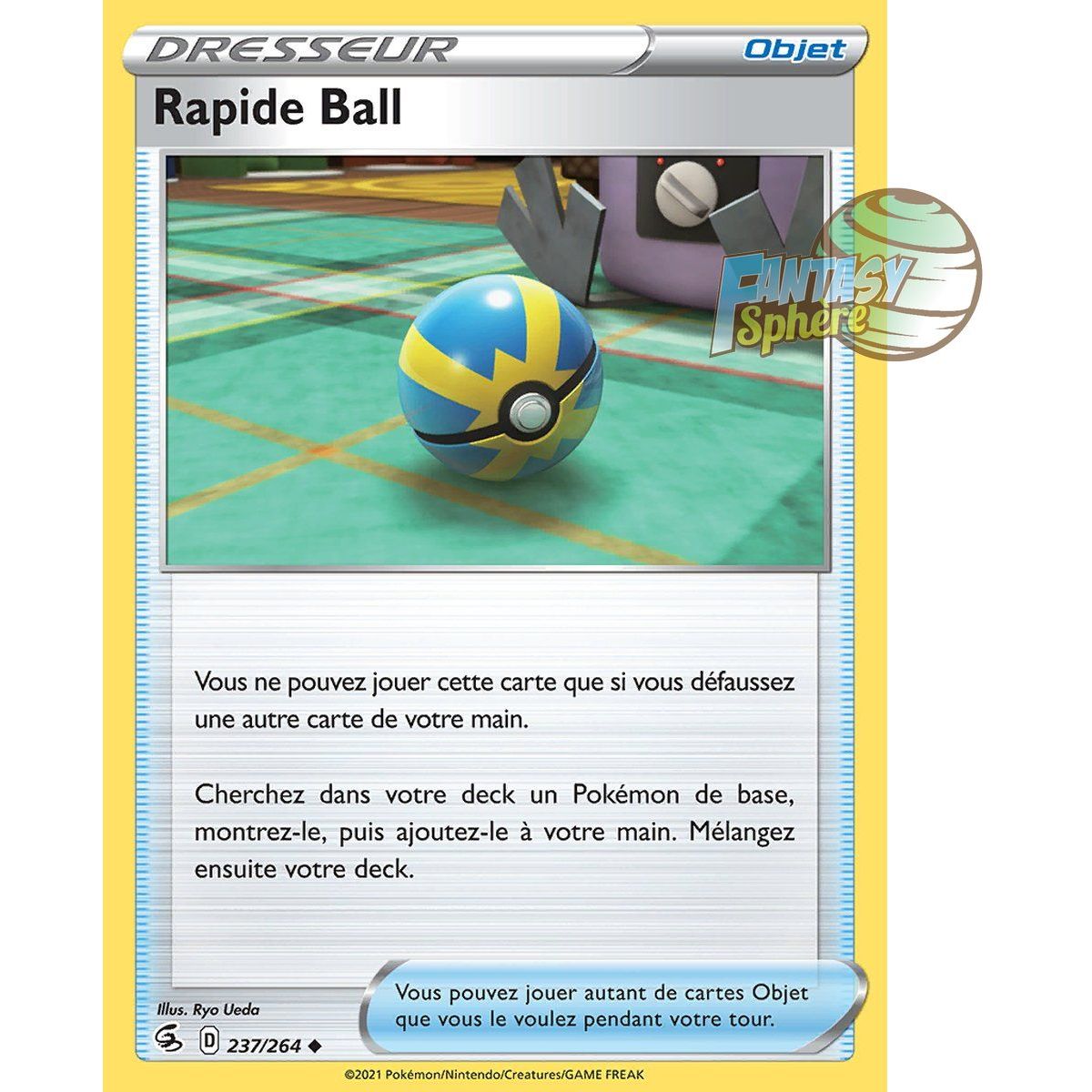 Rapid Ball - Uncommon 237/264 - Sword and Shield 8 Fusion Fist