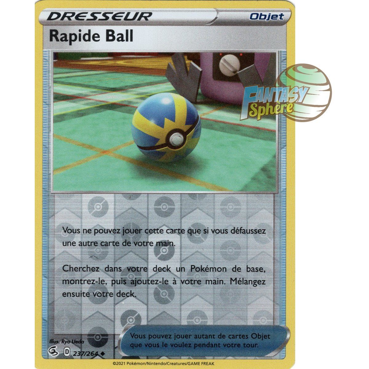 Rapid Ball - Reverse 237/264 - Sword and Shield 8 Fusion Fist
