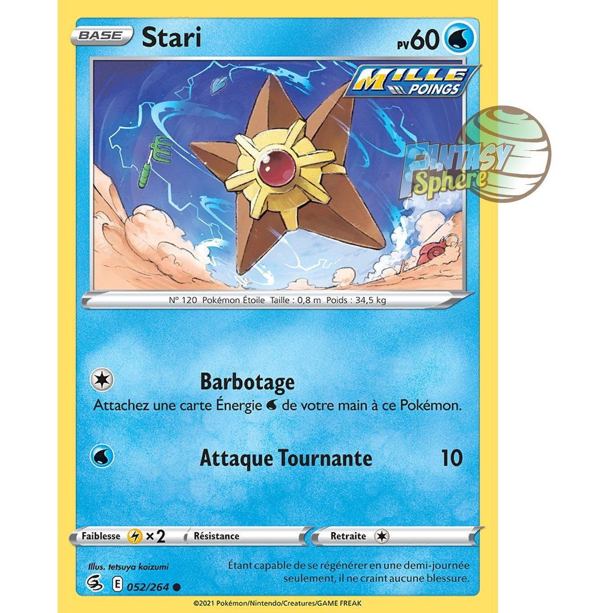 Stari - Reverse 52/264 - Sword and Shield 8 Fist of Fusion