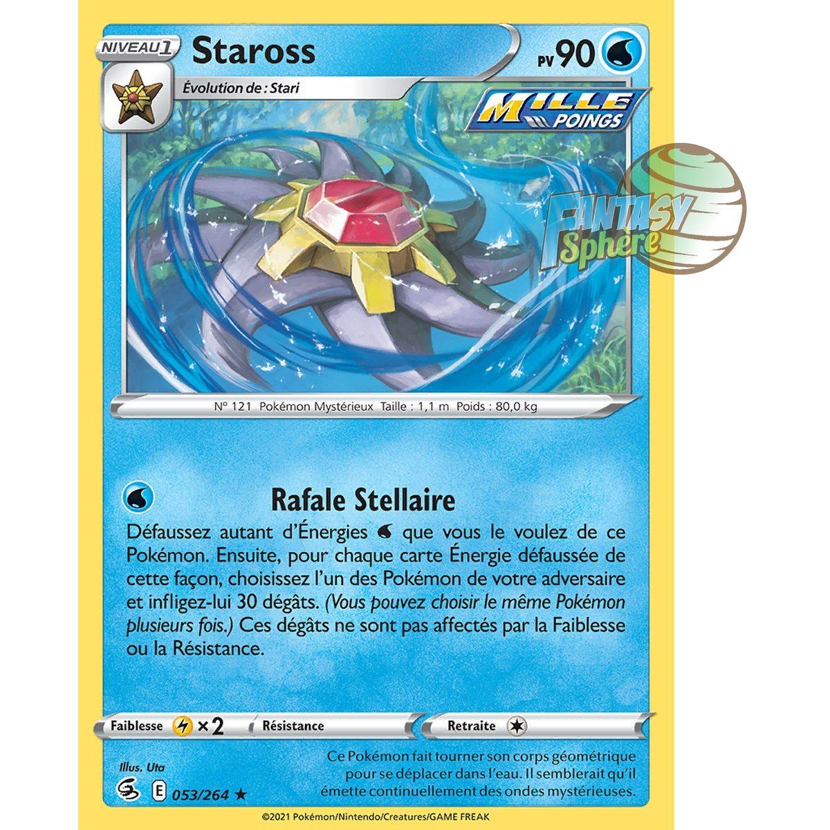 Item Staross - Holo Rare 53/264 - Sword and Shield 8 Fusion Fist