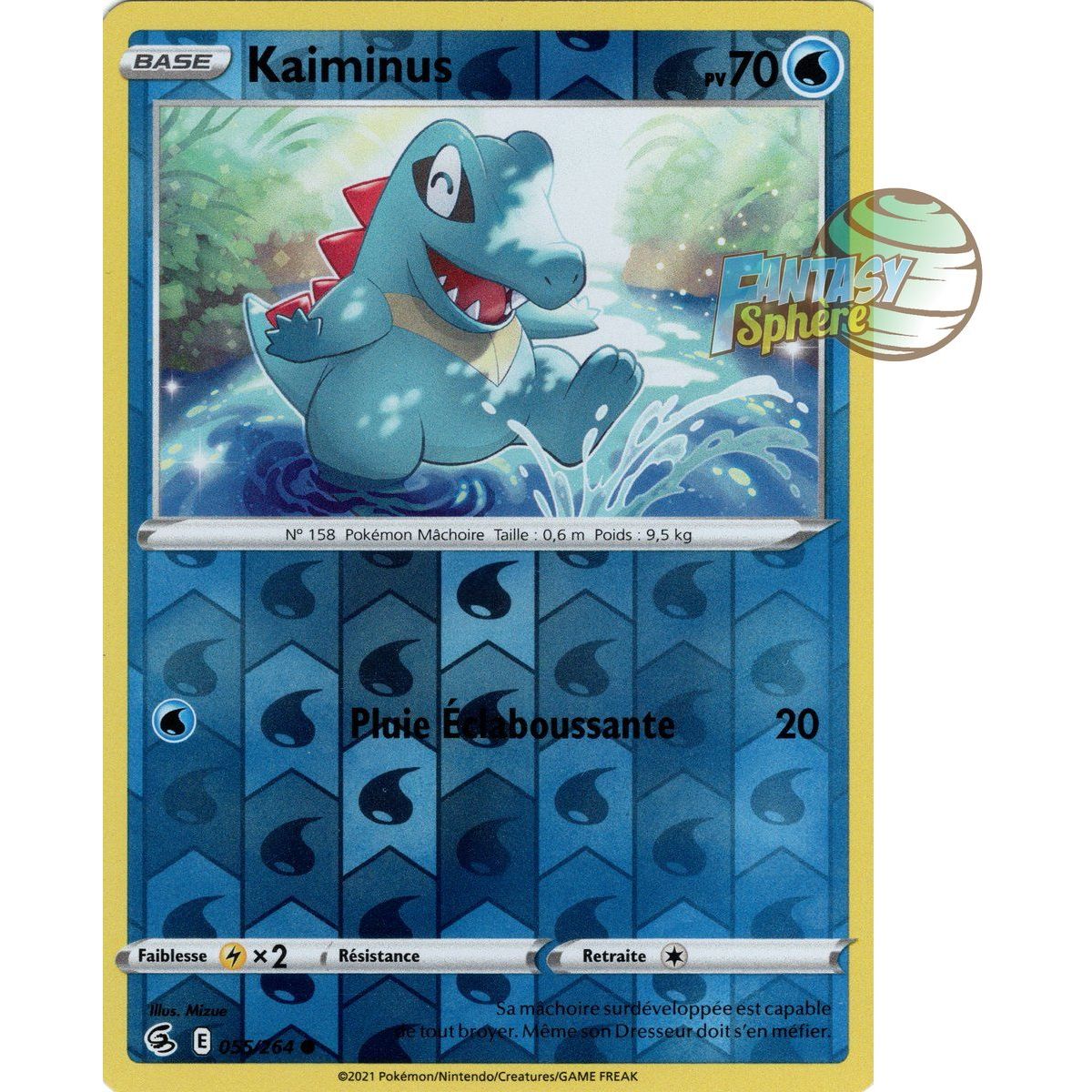 Kaiminus - Reverse 55/264 - Sword and Shield 8 Fusion Fist