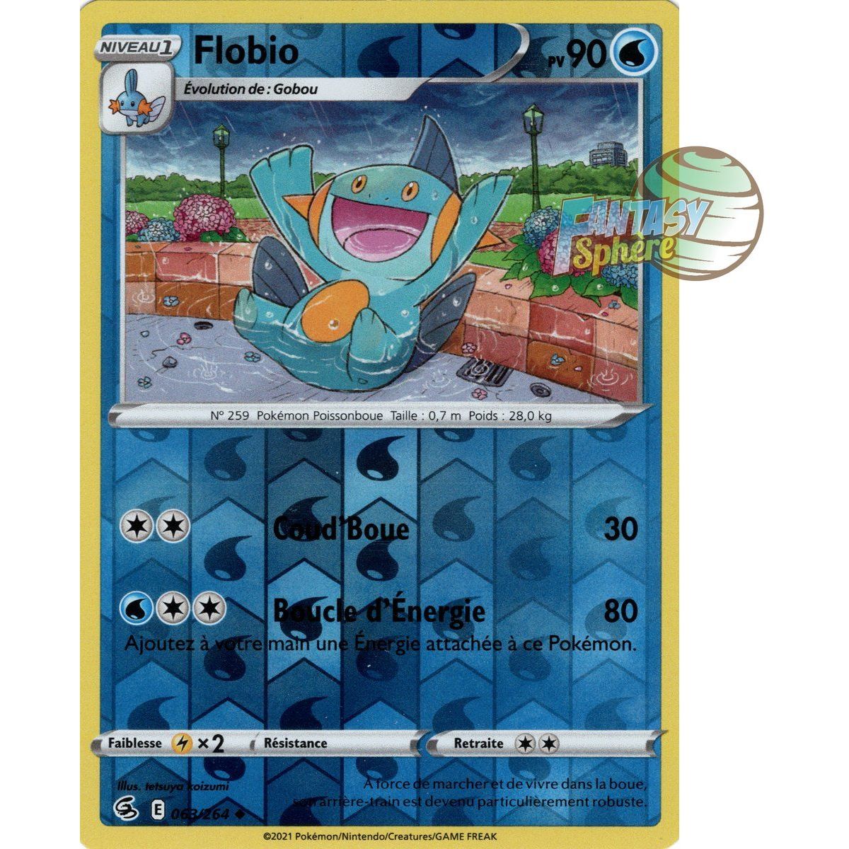 Flobio - Reverse 63/264 - Sword and Shield 8 Fusion Fist