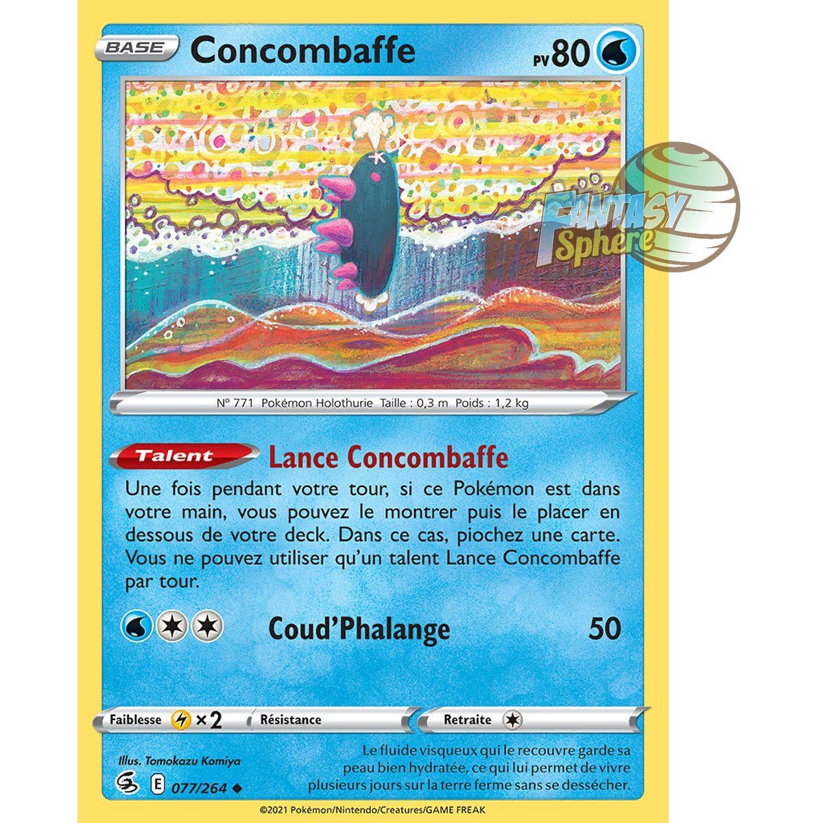Concombaffe - Uncommon 77/264 - Sword and Shield 8 Fusion Fist