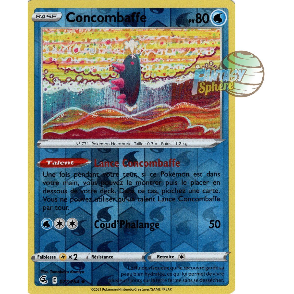 Concombaffe - Reverse 77/264 - Sword and Shield 8 Fusion Fist