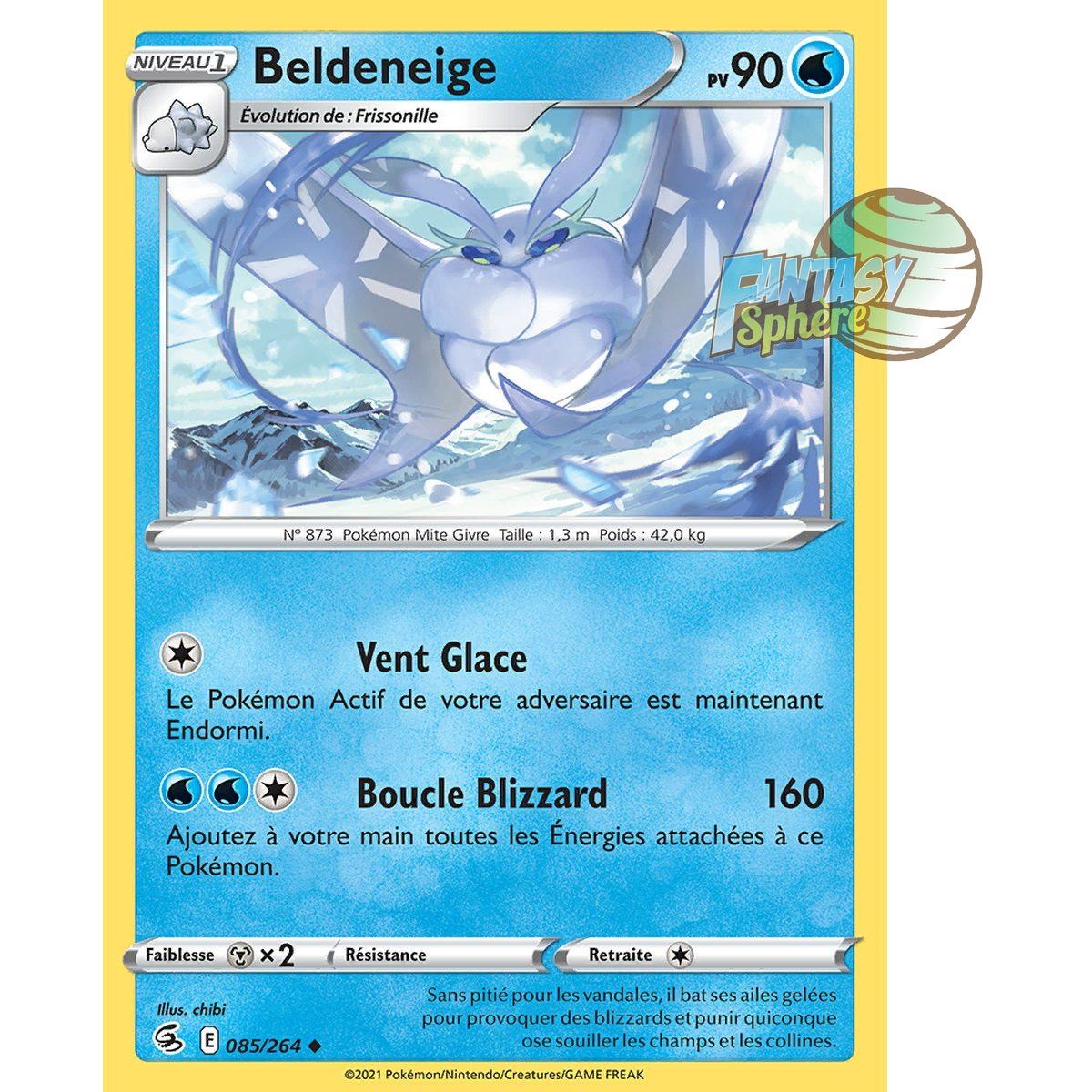 Beldeneige - Uncommon 85/264 - Sword and Shield 8 Fusion Fist