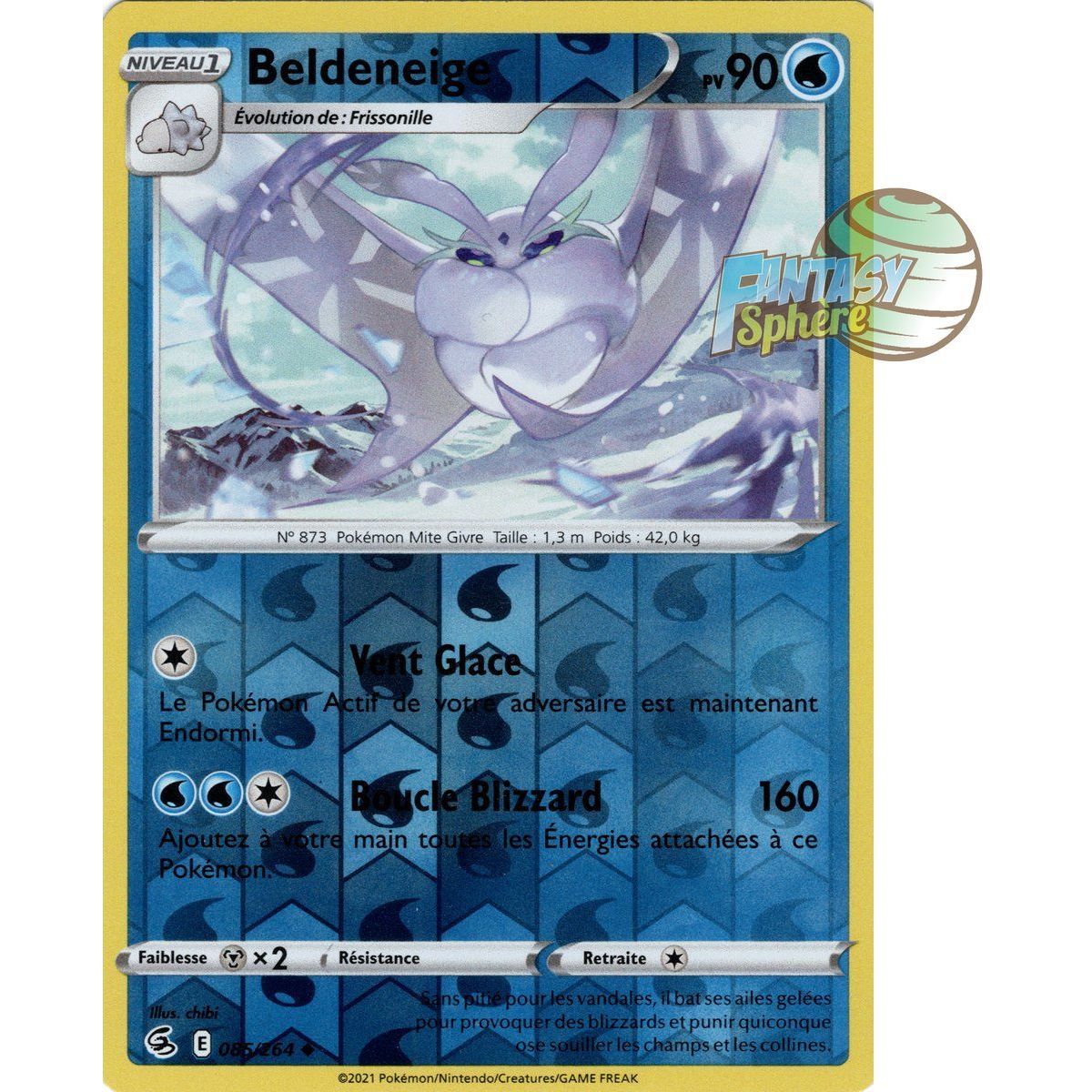 Beldeneige - Reverse 85/264 - Sword and Shield 8 Fusion Fist