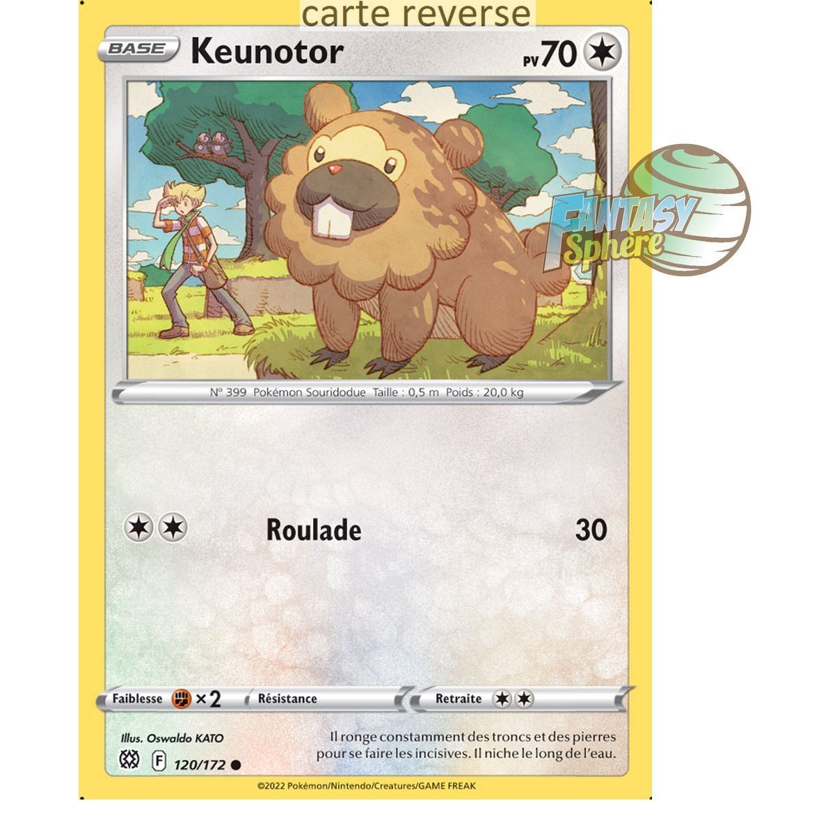 Keunotor - Reverse 120/172 - Sword and Shield 9 Sparkling Stars