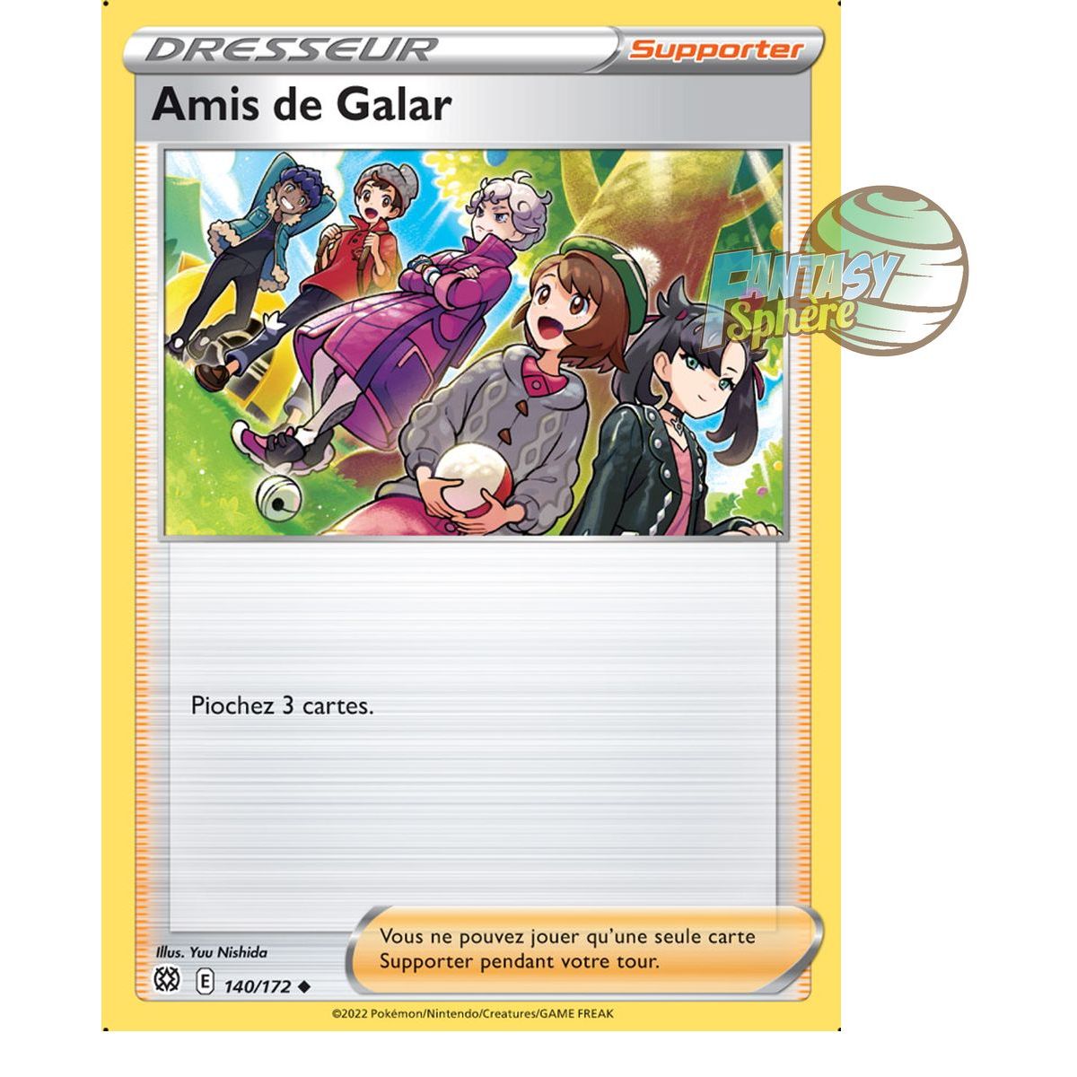 Item Friends of Galar - Uncommon 140/172 - Sword and Shield 9 Sparkling Stars