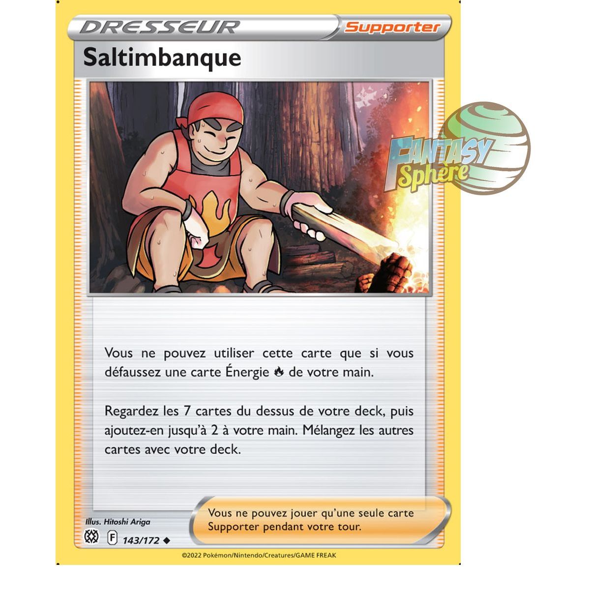 Saltimbanque - Uncommon 143/172 - Sword and Shield 9 Sparkling Stars
