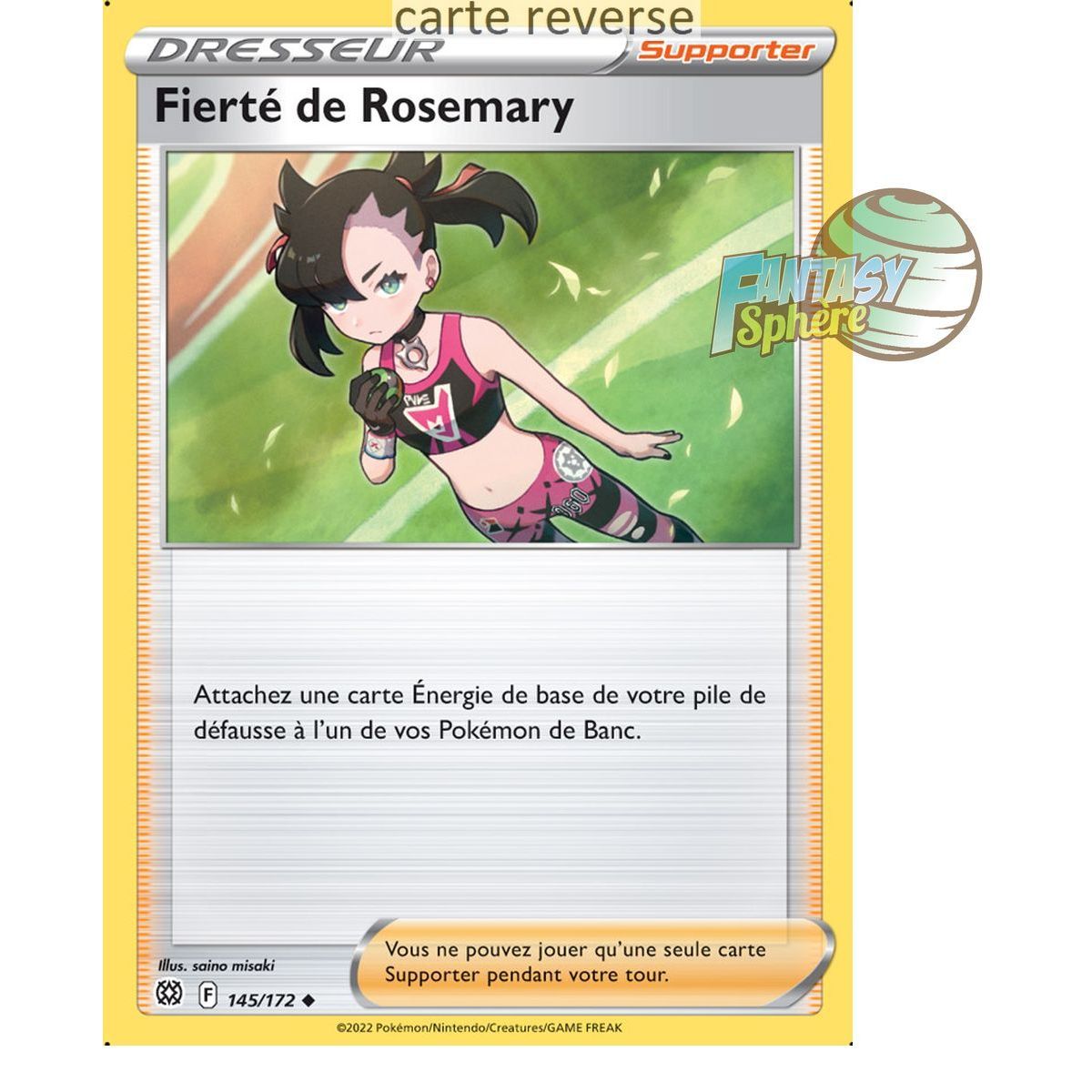 Rosemary's Pride - Reverse 145/172 - Sword and Shield 9 Sparkling Stars