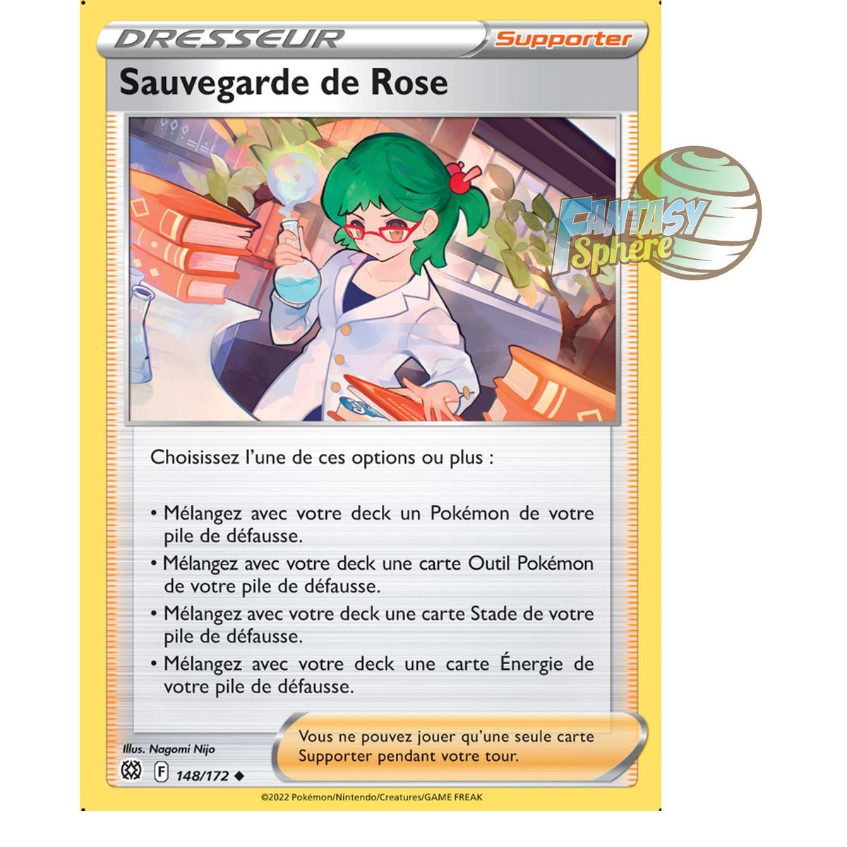 Rose Save - Uncommon 148/172 - Sword and Shield 9 Sparkling Stars
