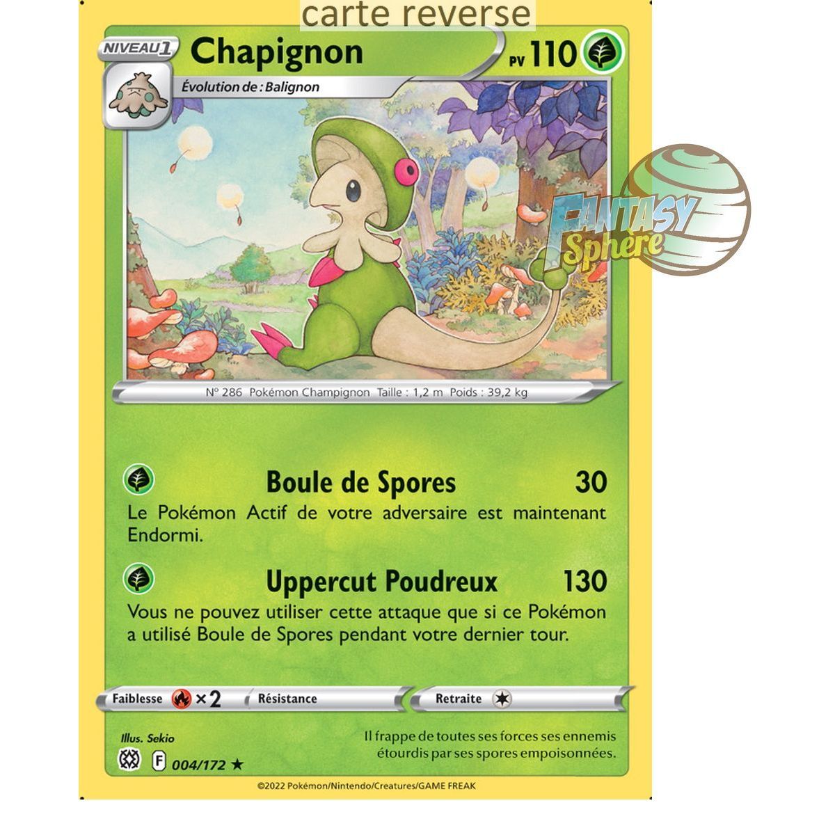 Capignon - Reverse 4/172 - Sword and Shield 9 Sparkling Stars