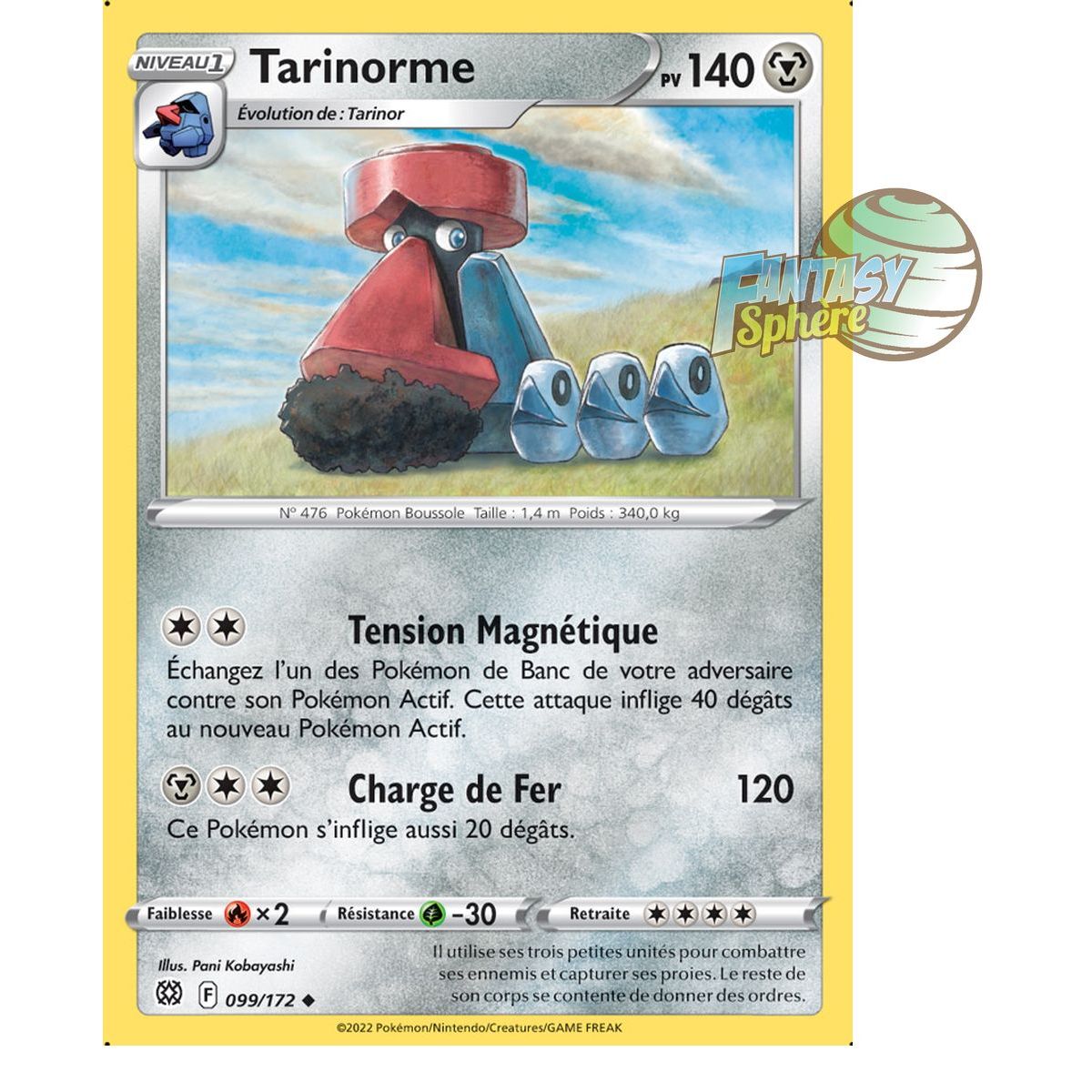 Tarinorme - Uncommon 99/172 - Sword and Shield 9 Sparkling Stars