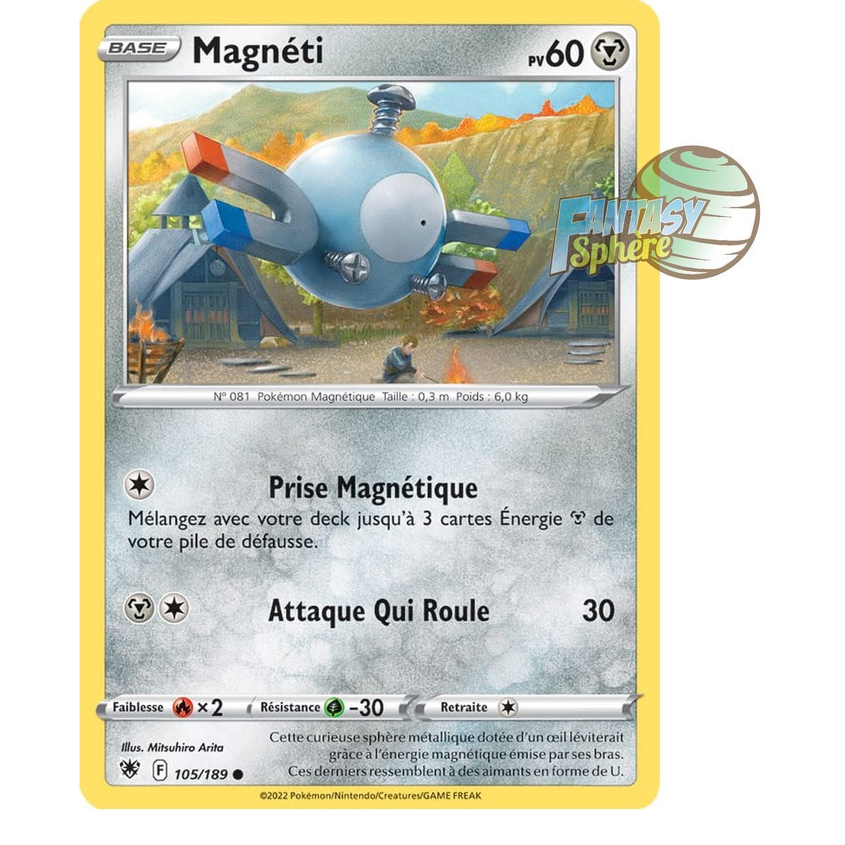 Magneti - Commune 105/189 - Sword and Shield 10 Radiant Stars