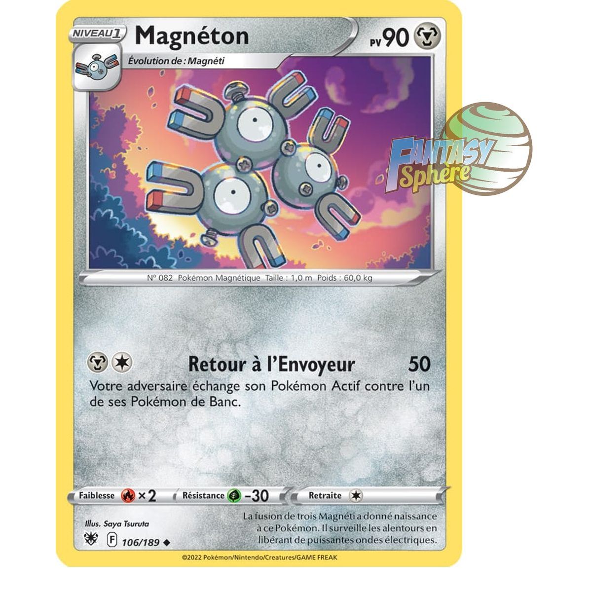 Magneton - Uncommon 106/189 - Sword and Shield 10 Radiant Stars