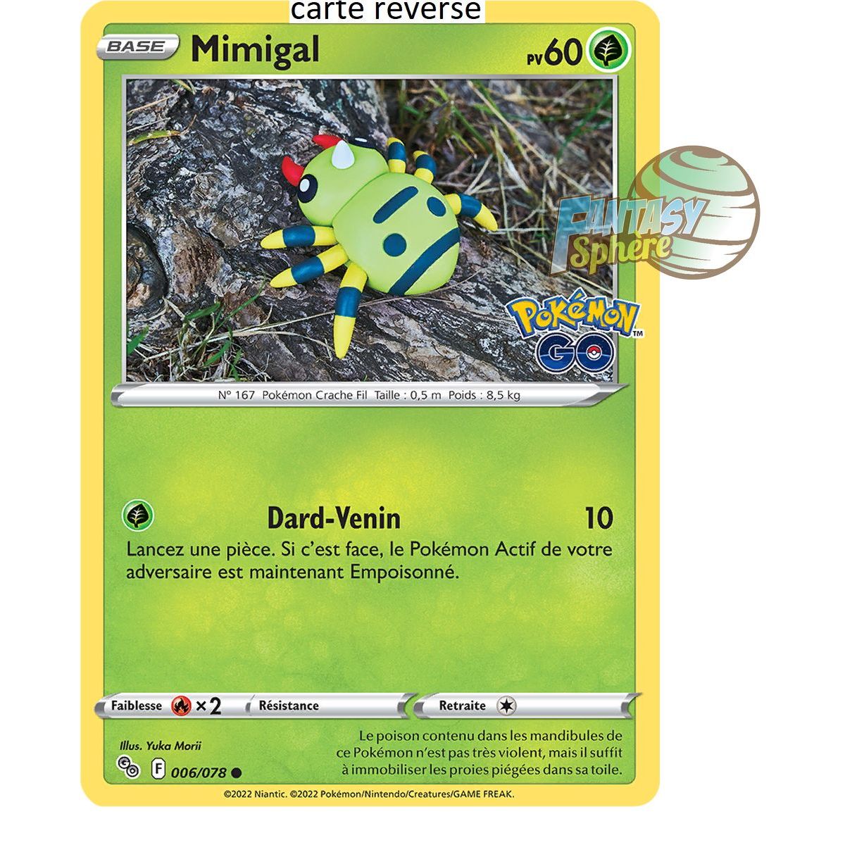 Mimigal - Reverse 6/78 - Sword and Shield 10.5 Pokemon GO