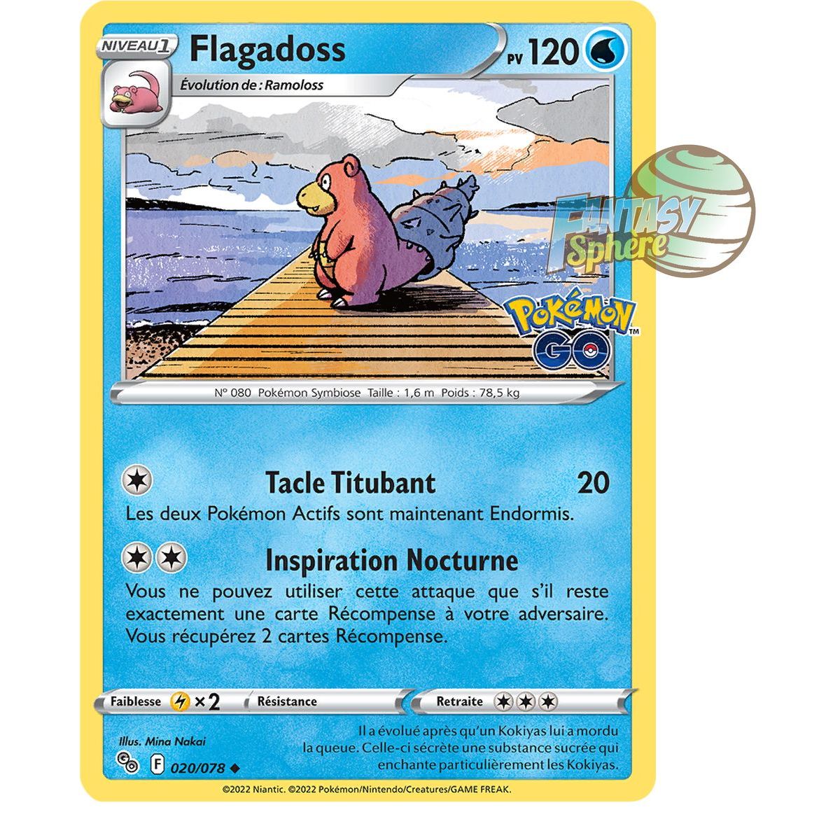 Flagadoss - Uncommon 20/78 - Sword and Shield 10.5 Pokemon GO
