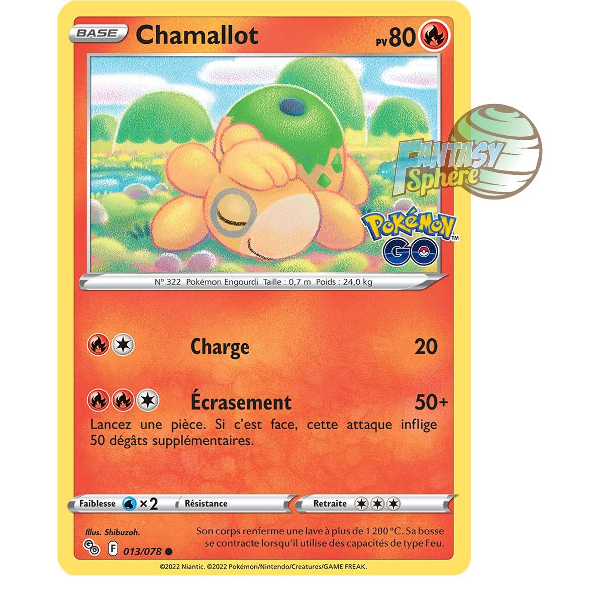 Item Chamallot - Commune 13/78 - Sword and Shield 10.5 Pokemon GO