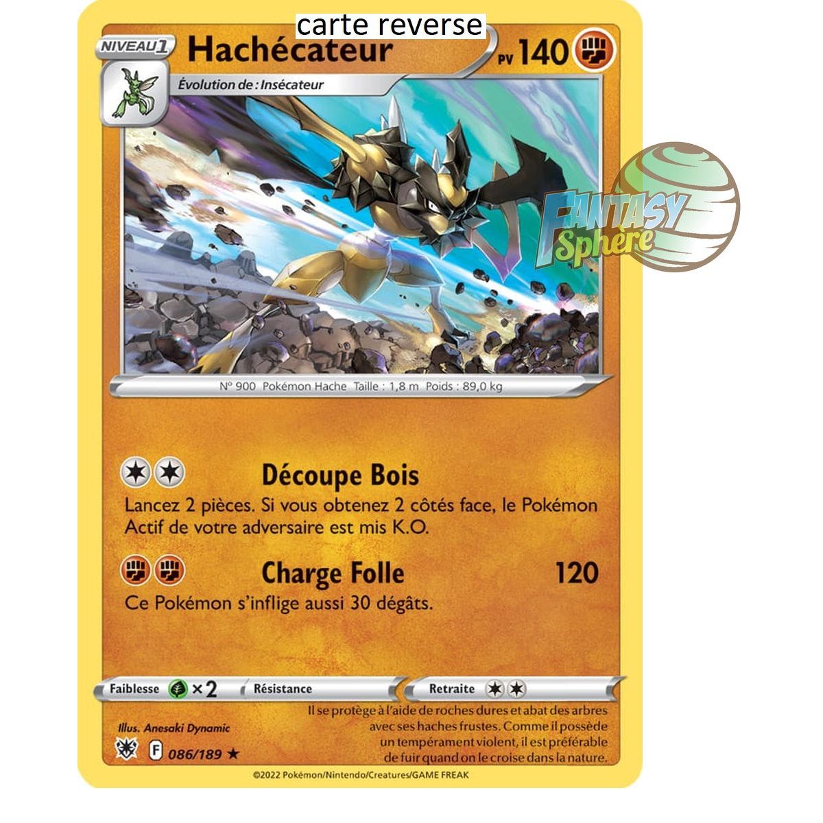 Item Chopper - Reverse 86/189 - Sword and Shield 10 Radiant Stars