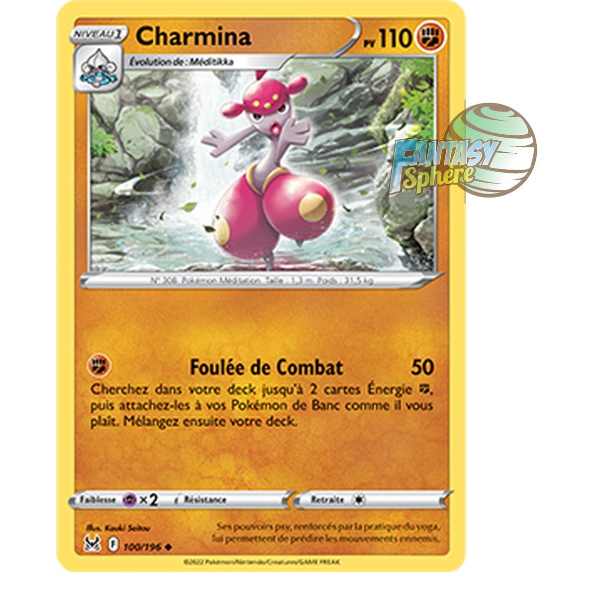 Charmina - Uncommon 100/196 - Sword and Shield 11 Lost Origin