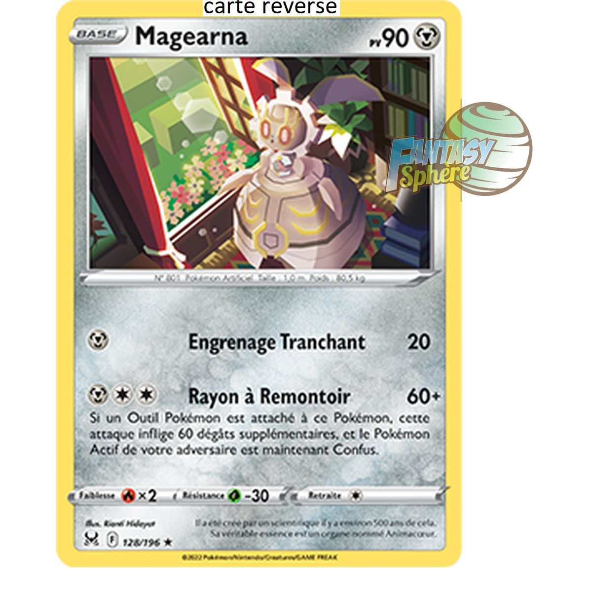 Magearna - Reverse 128/196_R - Sword and Shield 11 Lost Origin