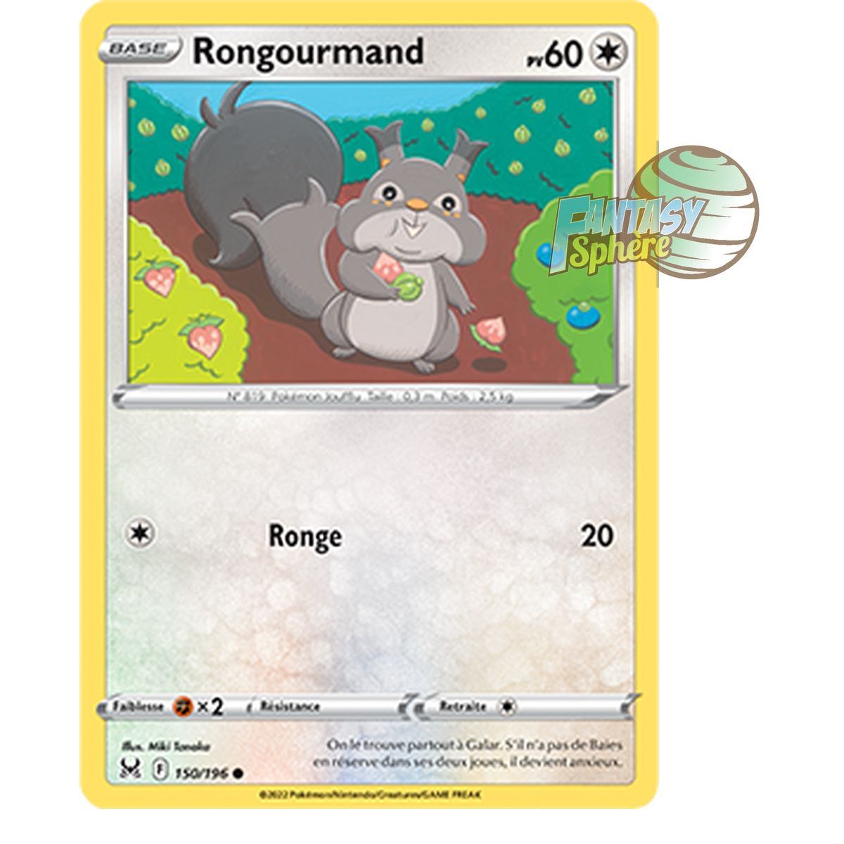 Rongourmand - Commune 150/196 - Sword and Shield 11 Lost Origin