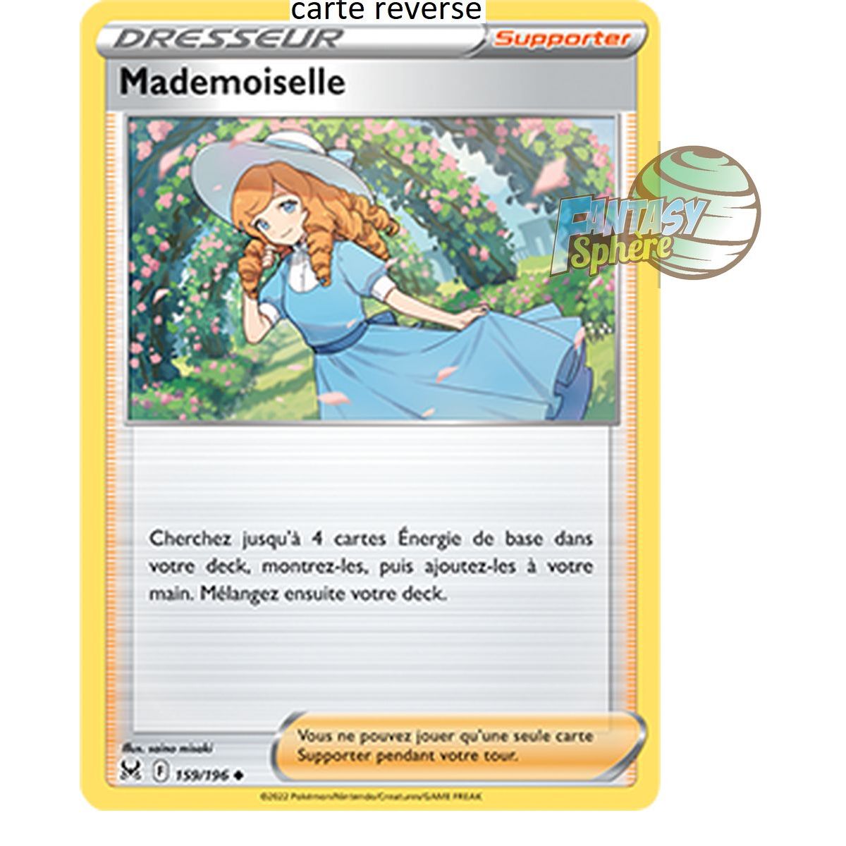 Item Mademoiselle - Reverse 159/196_R - Sword and Shield 11 Lost Origin