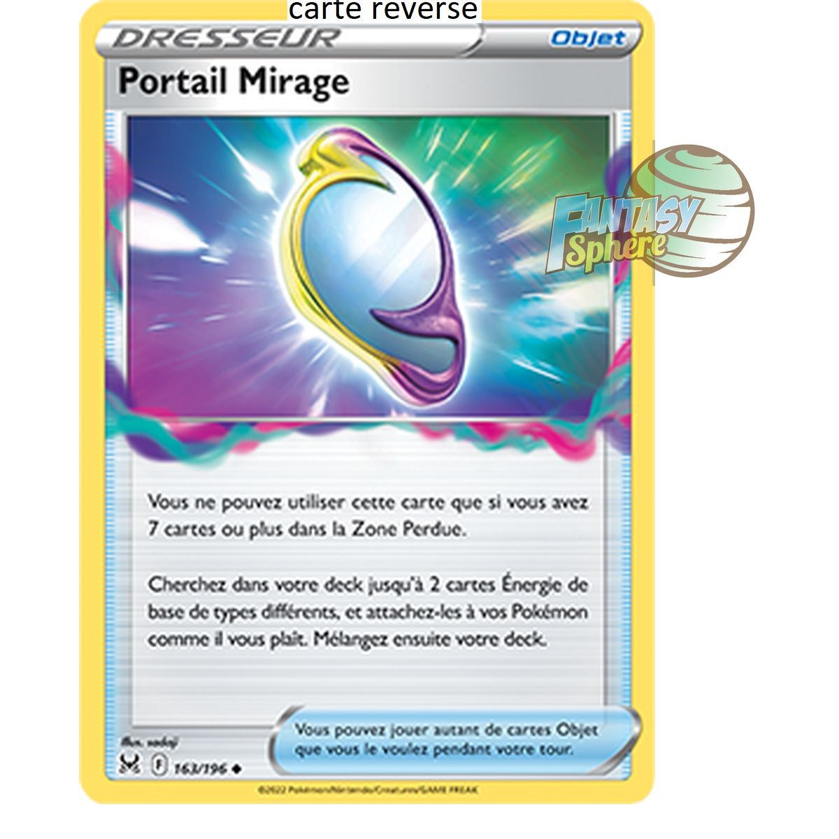 Mirage Portal - Reverse 163/196_R - Sword and Shield 11 Lost Origin