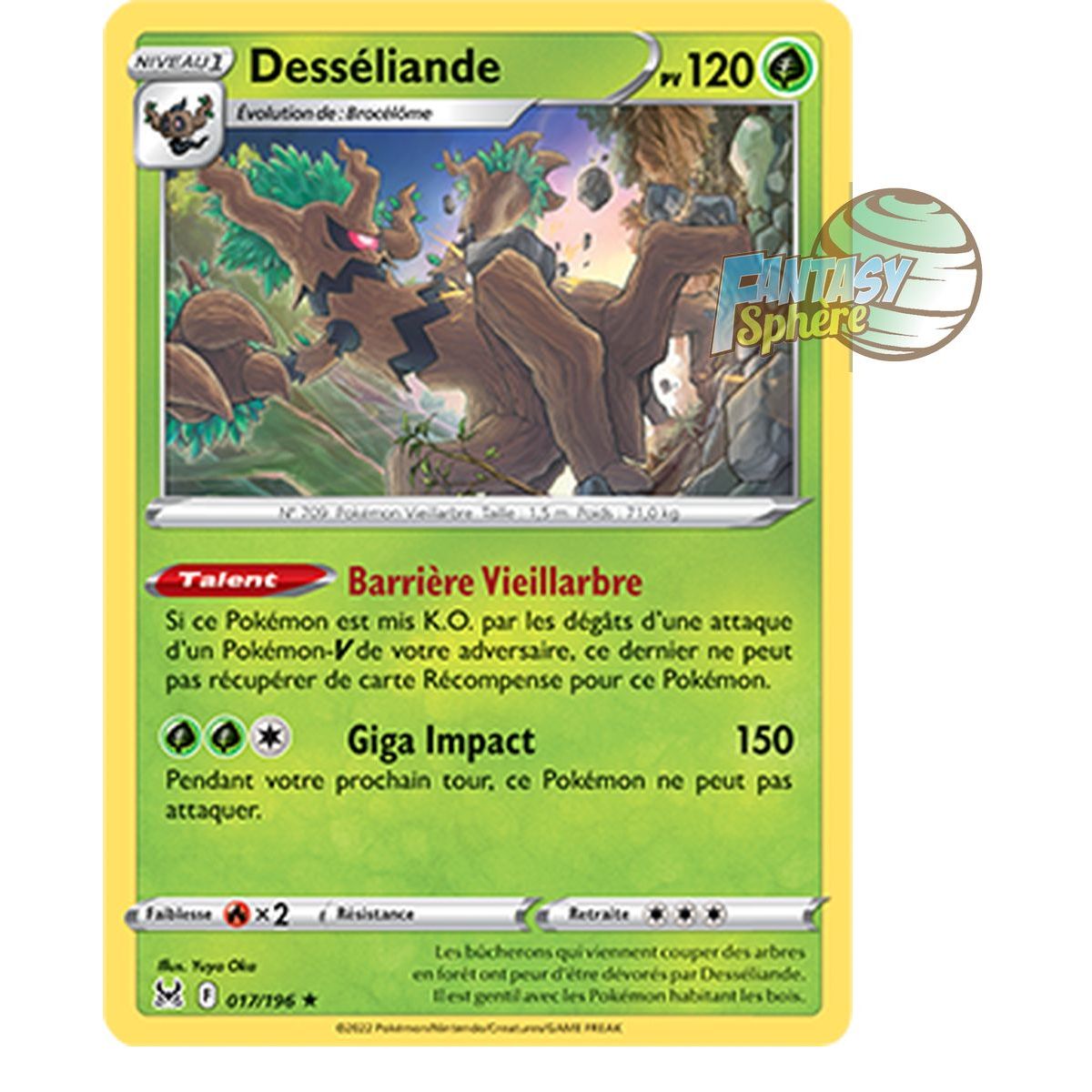 Desséliande - Holo Rare 17/196_H - Sword and Shield 11 Lost Origin