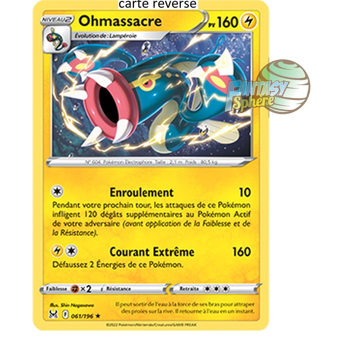 Item Ohmassacre - Reverse 61/196_R - Sword and Shield 11 Lost Origin