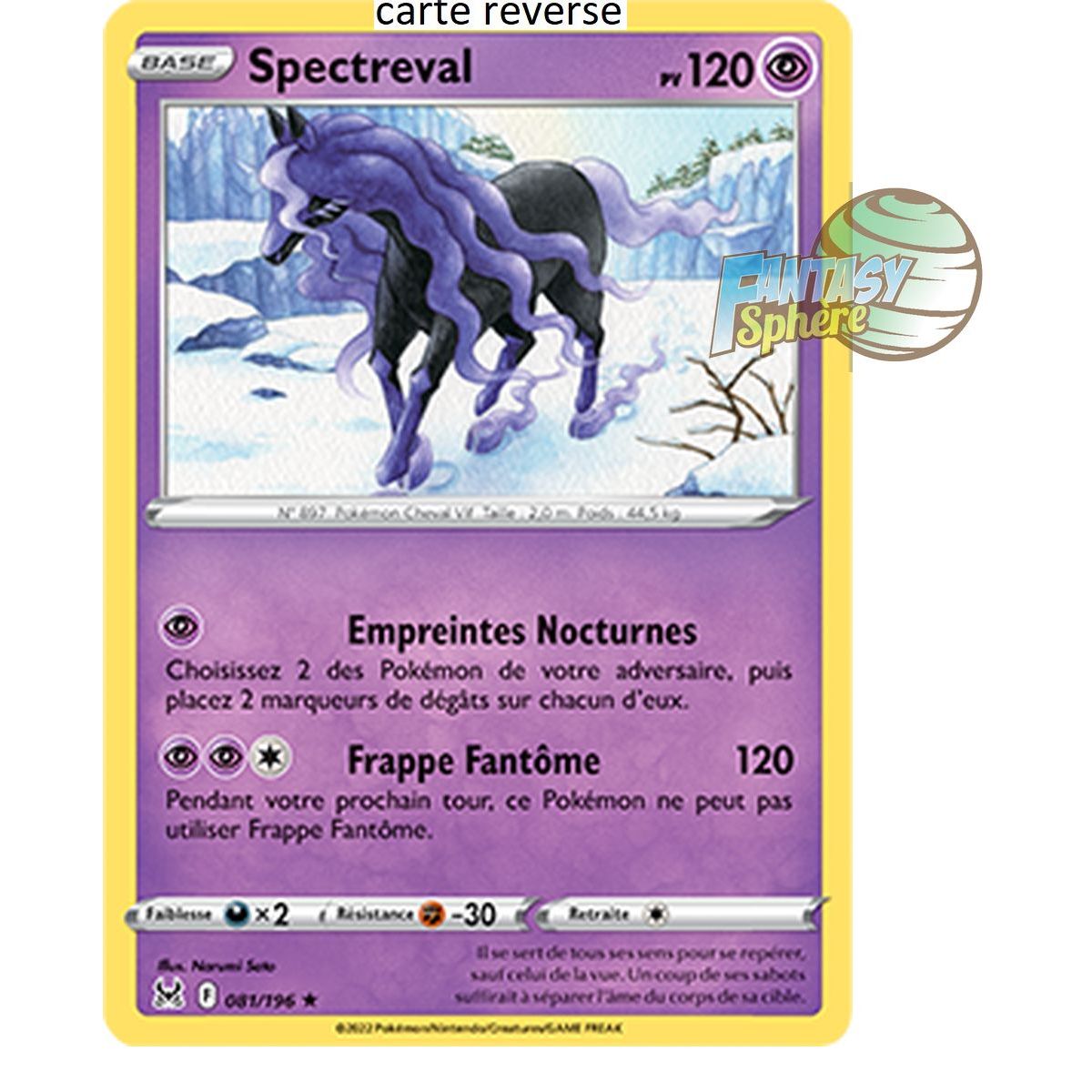 Spectreval - Reverse 81/196_R - Sword and Shield 11 Lost Origin