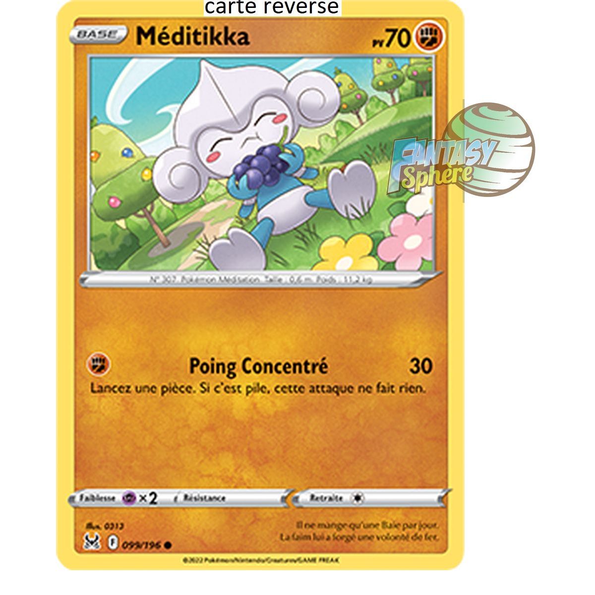 Meditikka - Reverse 99/196_R - Sword and Shield 11 Lost Origin