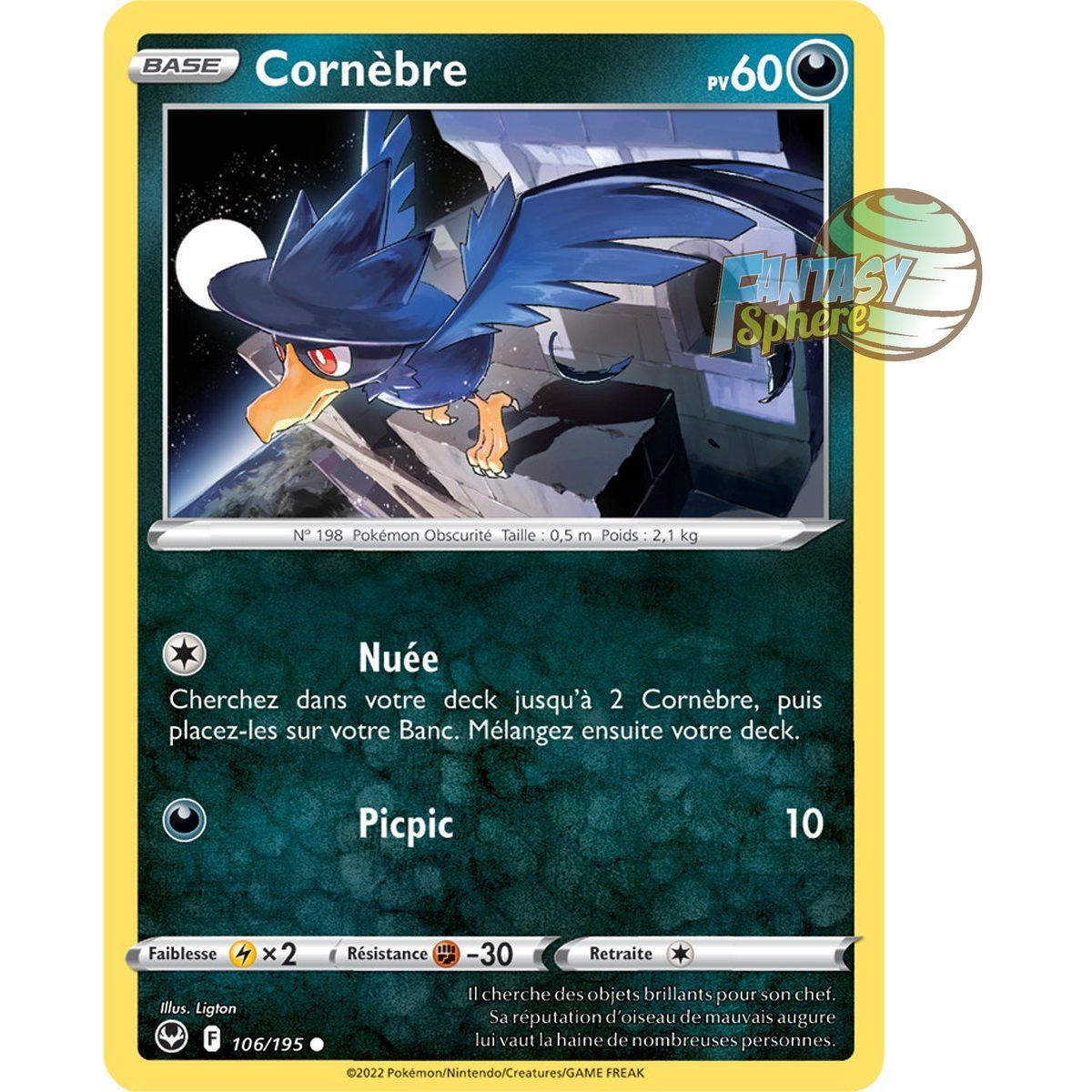 Cornèbre - Commune 106/195 - Sword and Shield 12 Silver Storm