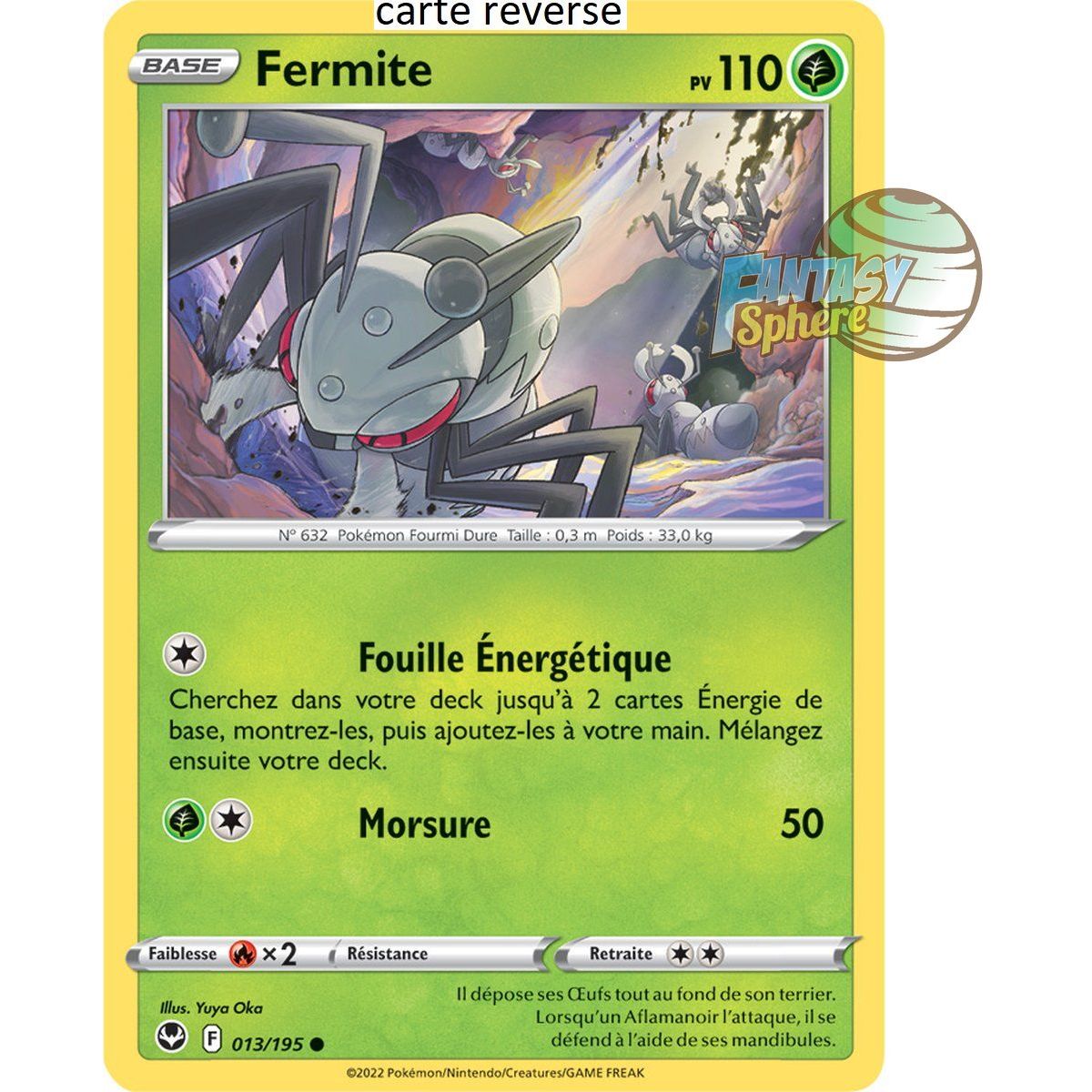 Fermite - Reverse 13/195 - Sword and Shield 12 Silver Storm