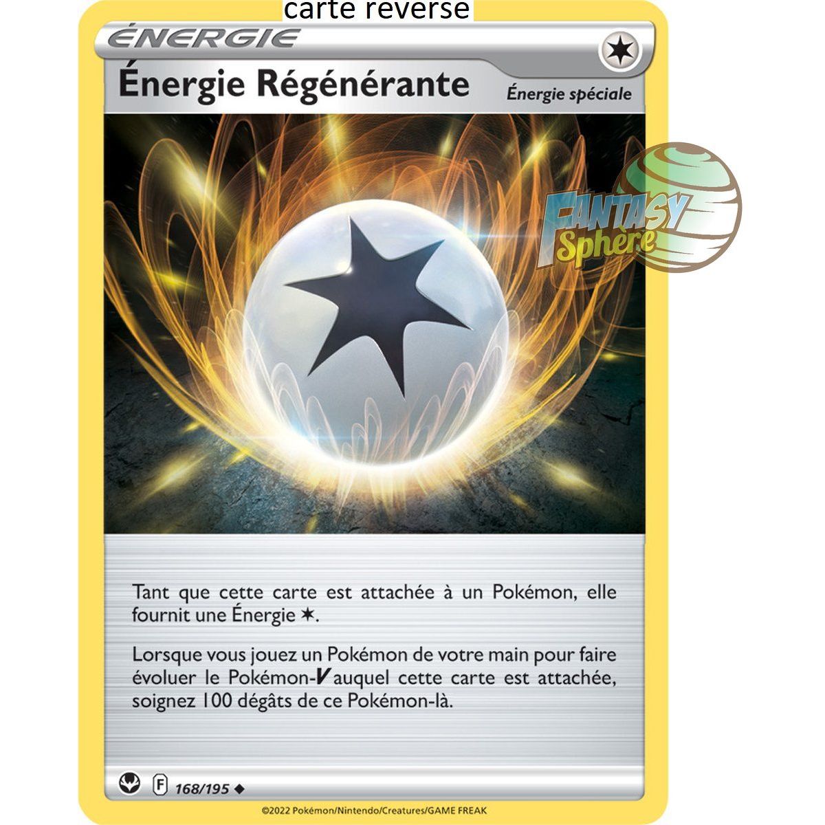 Item Regenerative Energy - Reverse 168/195 - Sword and Shield 12 Silver Storm