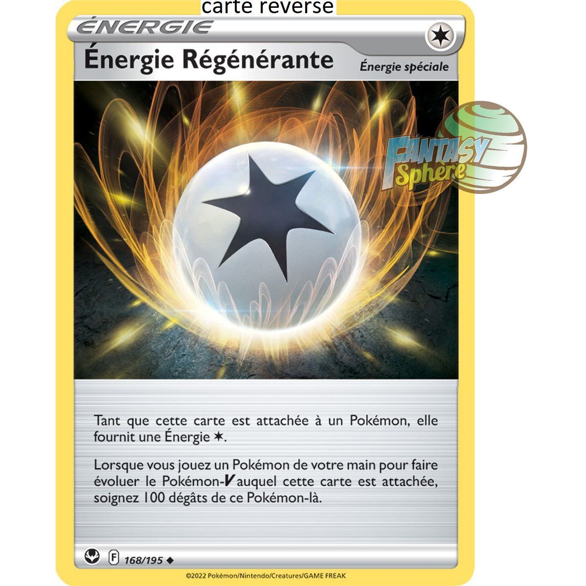 Regenerative Energy - Reverse 168/195 - Sword and Shield 12 Silver Storm