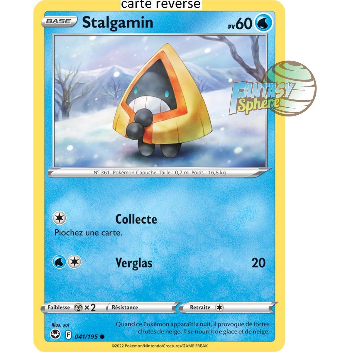 Stalgamin - Reverse 41/195 - Sword and Shield 12 Silver Storm