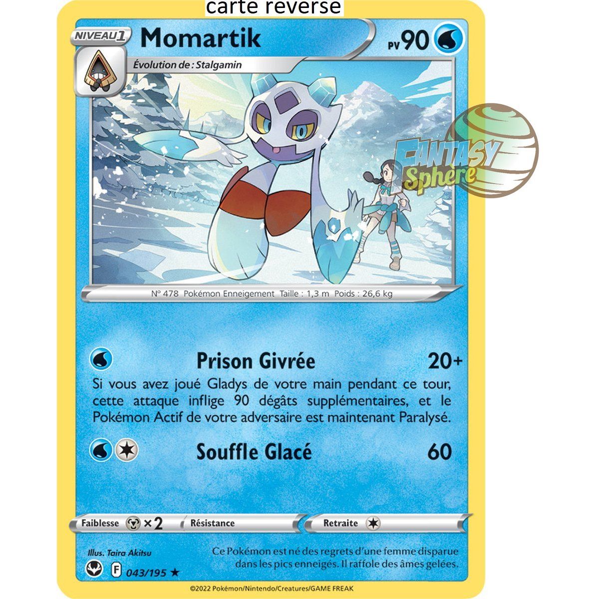Momartik - Reverse 43/195 - Sword and Shield 12 Silver Storm
