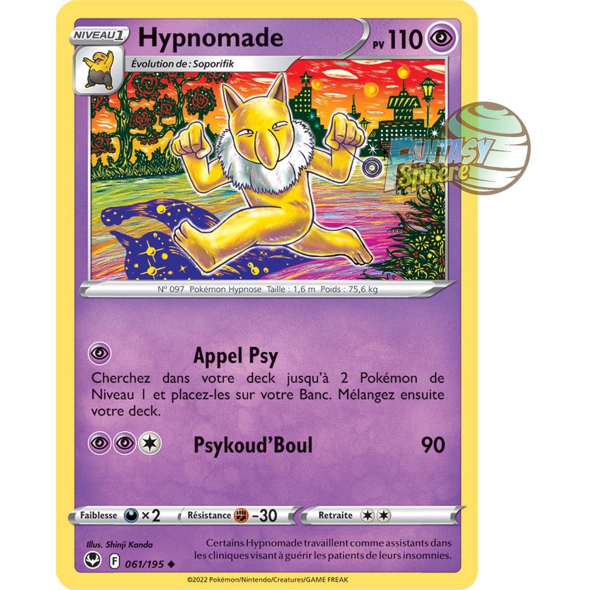 Item Hypnomade - Uncommon 61/195 - Sword and Shield 12 Silver Storm