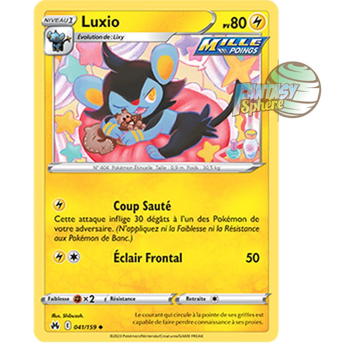 Luxio - Uncommon 41/159 - Sword and Shield 12.5 Zenith Supreme